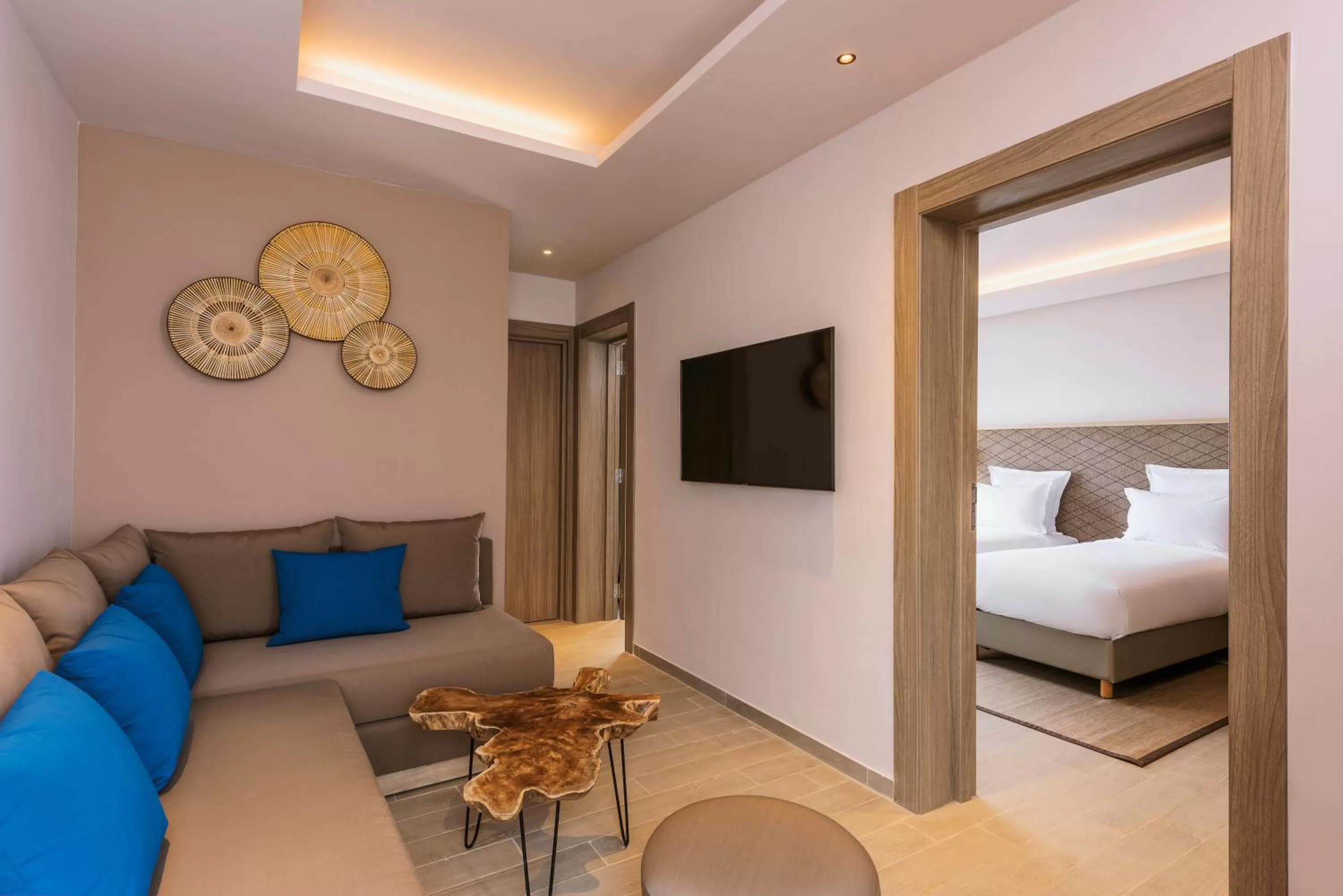 TV and multimedia, Bed in Radisson Blu Resort Al Hoceima