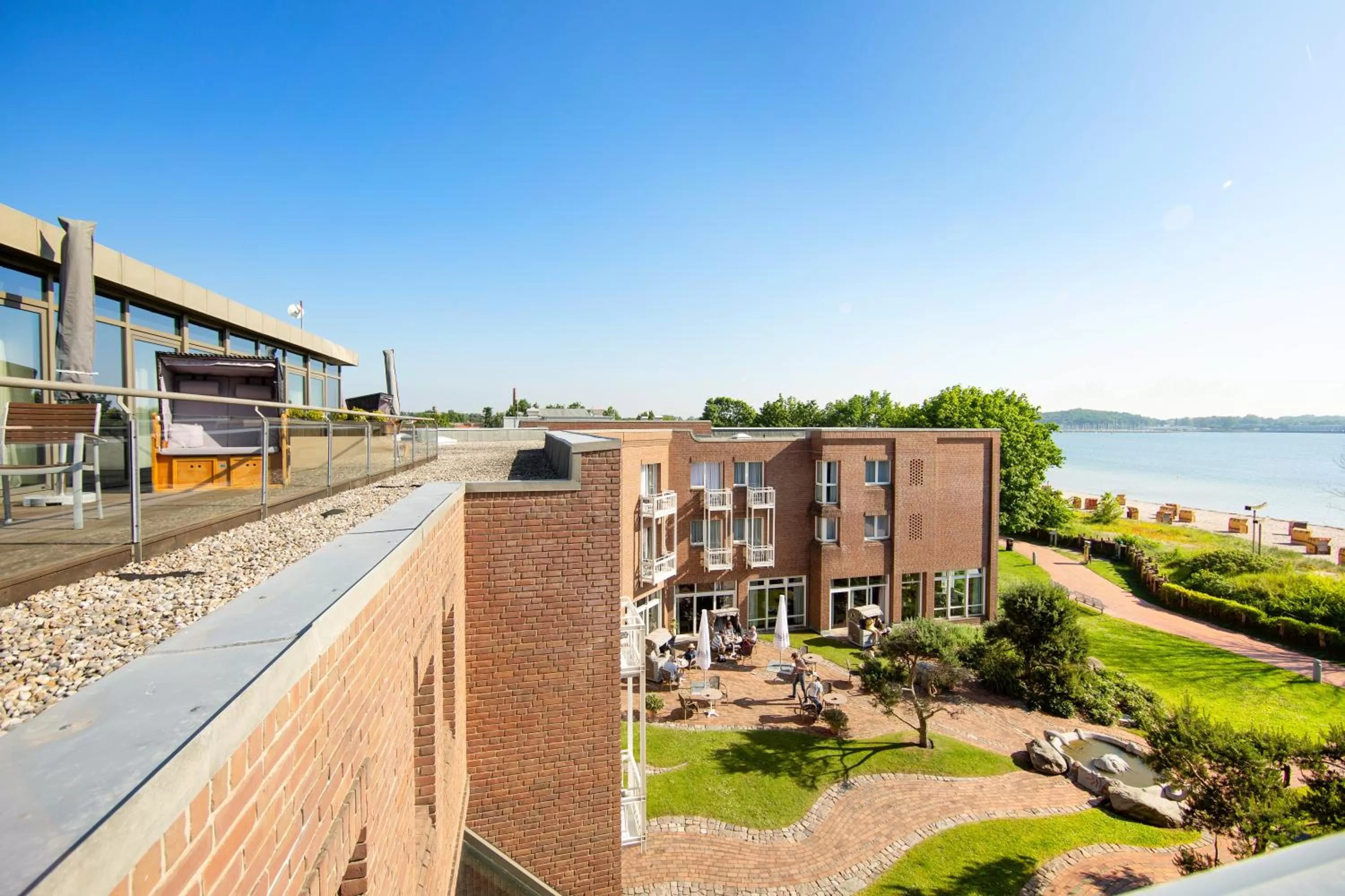 Bird's eye view in Stadthotel Eckernförde