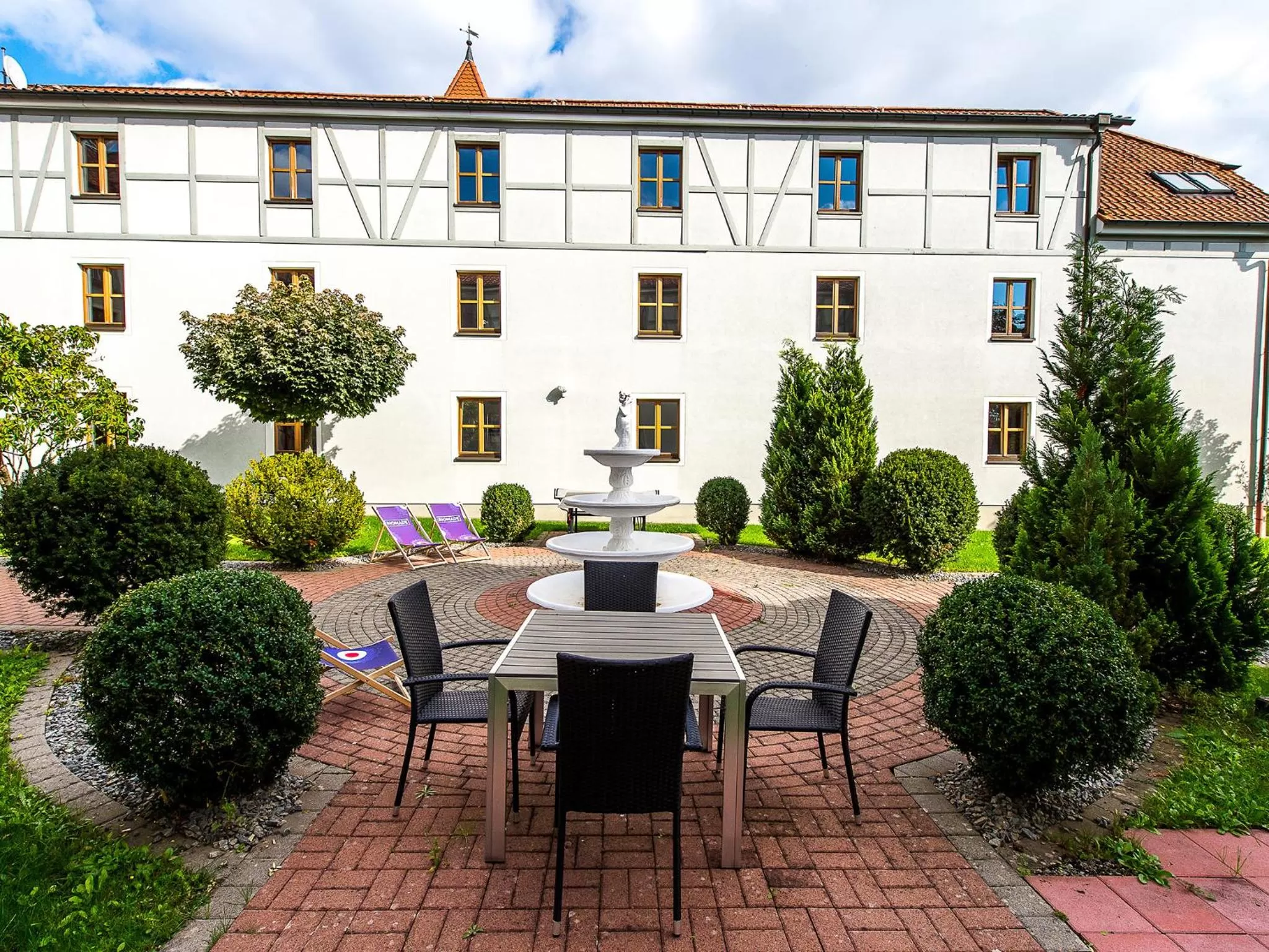 Garden view, Property Building in Prisma Hotel Rhönblick