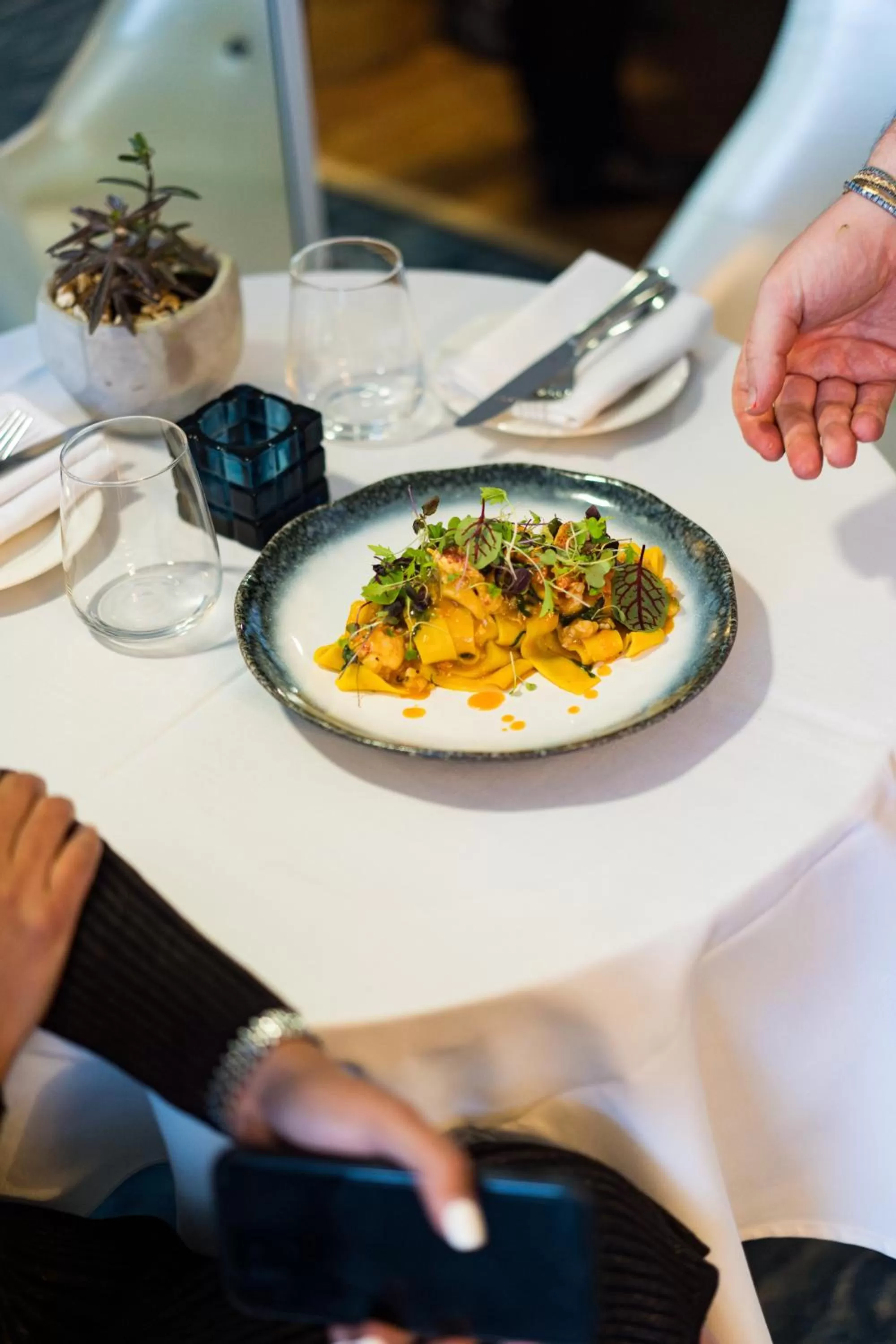 Food and drinks in The Chelsea Harbour Hotel and Spa