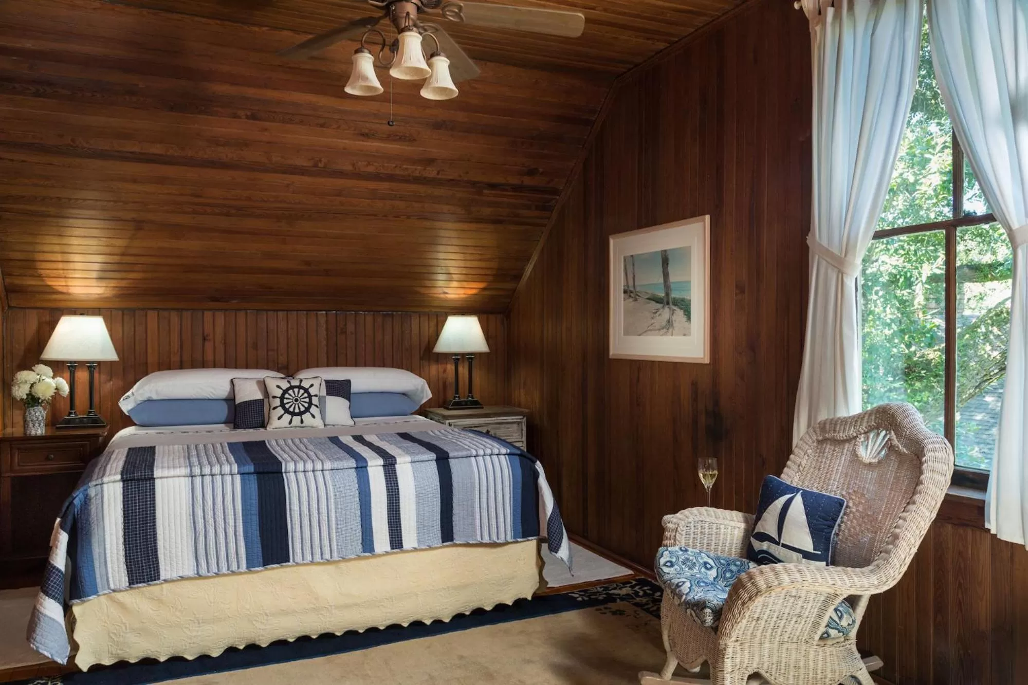 Bedroom, Bed in Magnolia Springs Bed and Breakfast