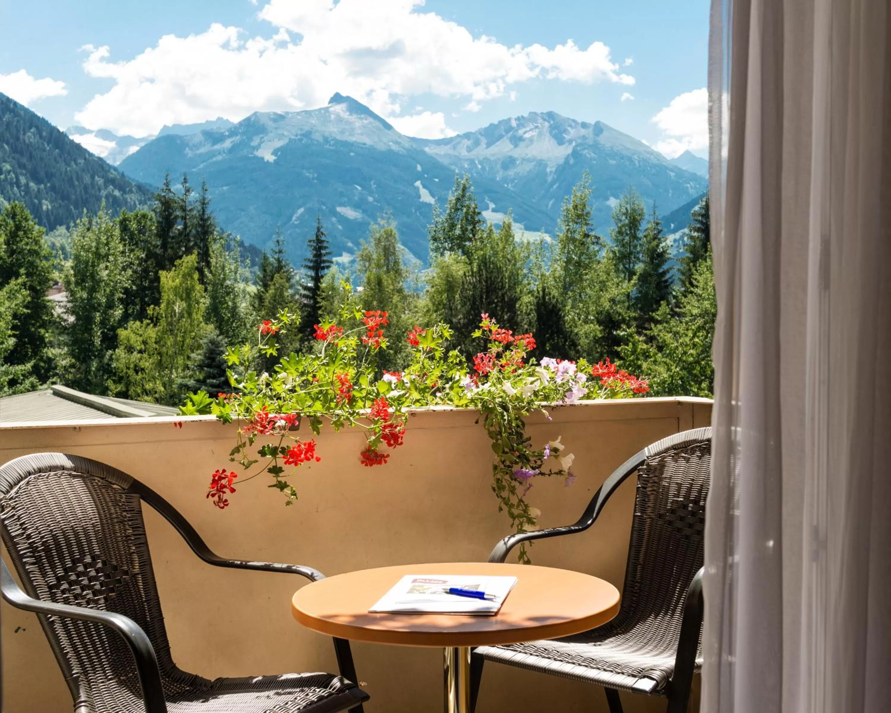 Garden view in Johannesbad Hotel Palace - Kinder bis 11 kostenfrei bis Dez