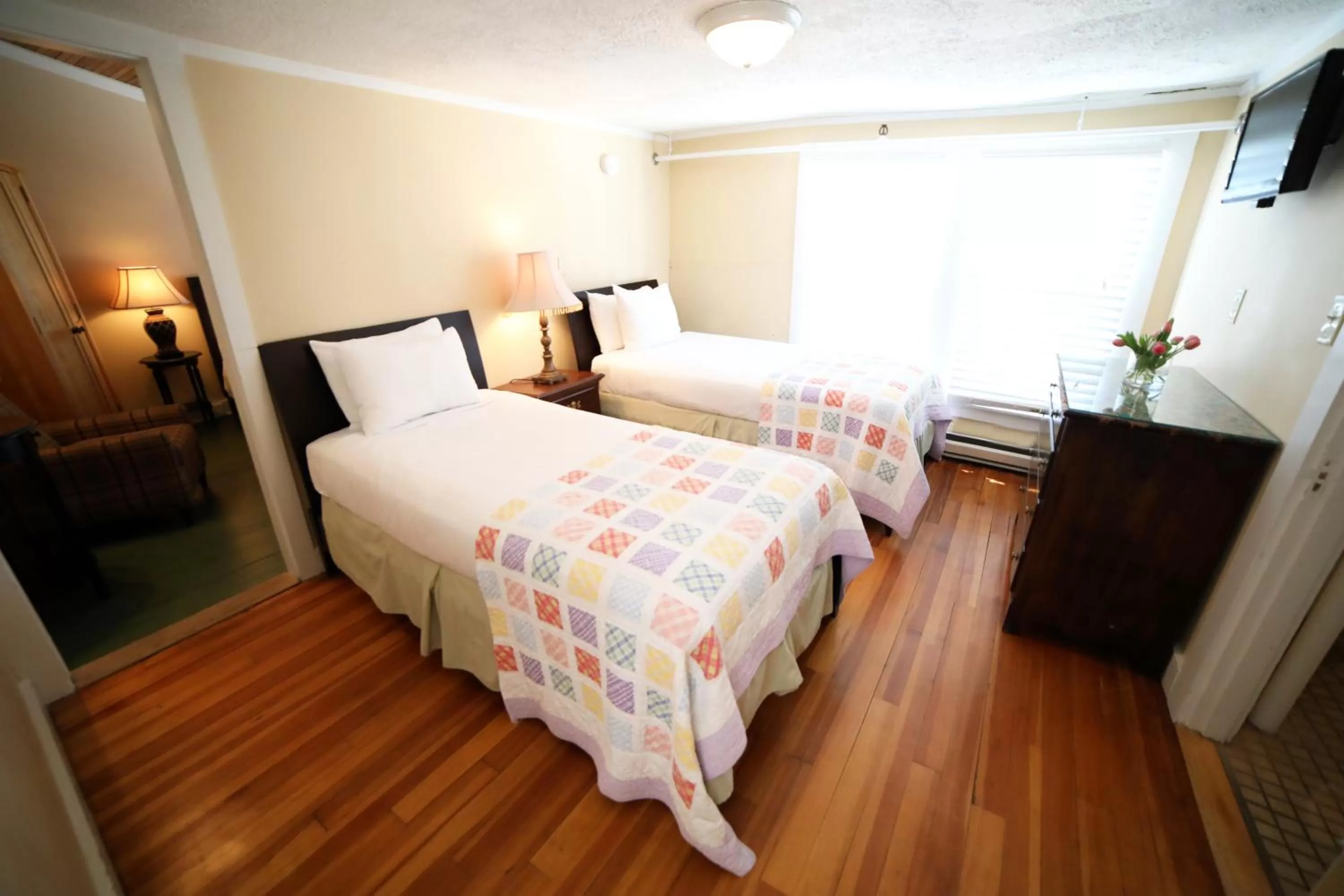 Bed in The Kennebunk Inn