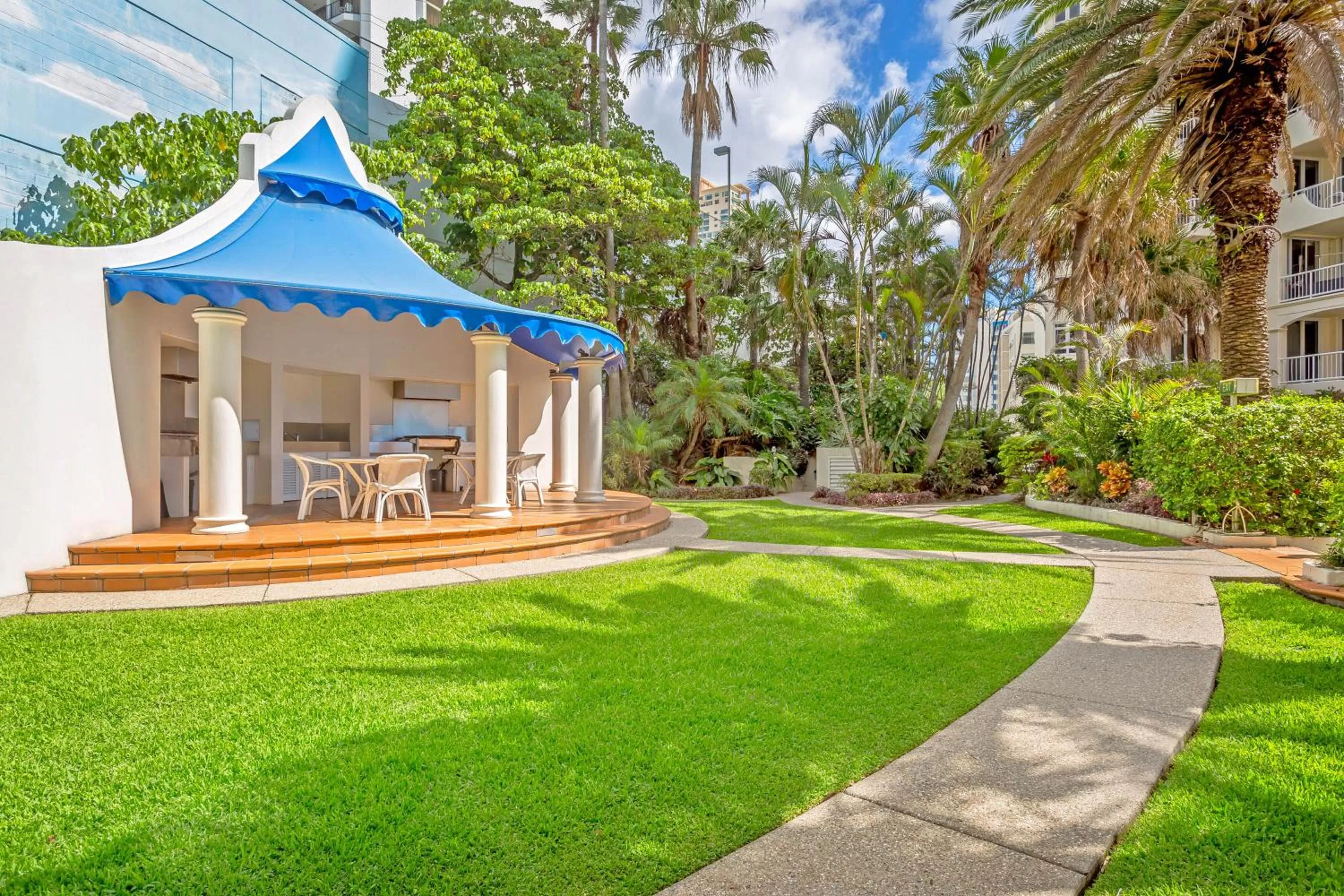 BBQ facilities in BreakFree Moroccan