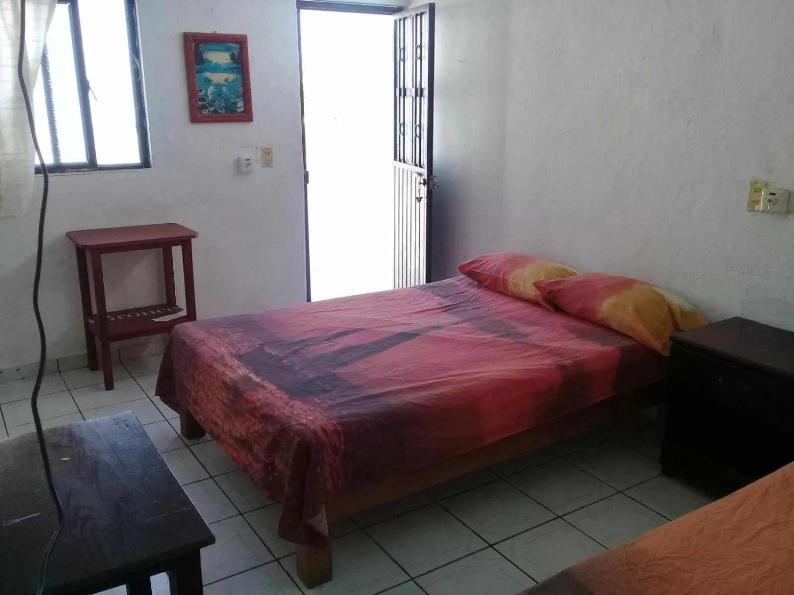 Bed in Hotel Ayalamar Manzanillo