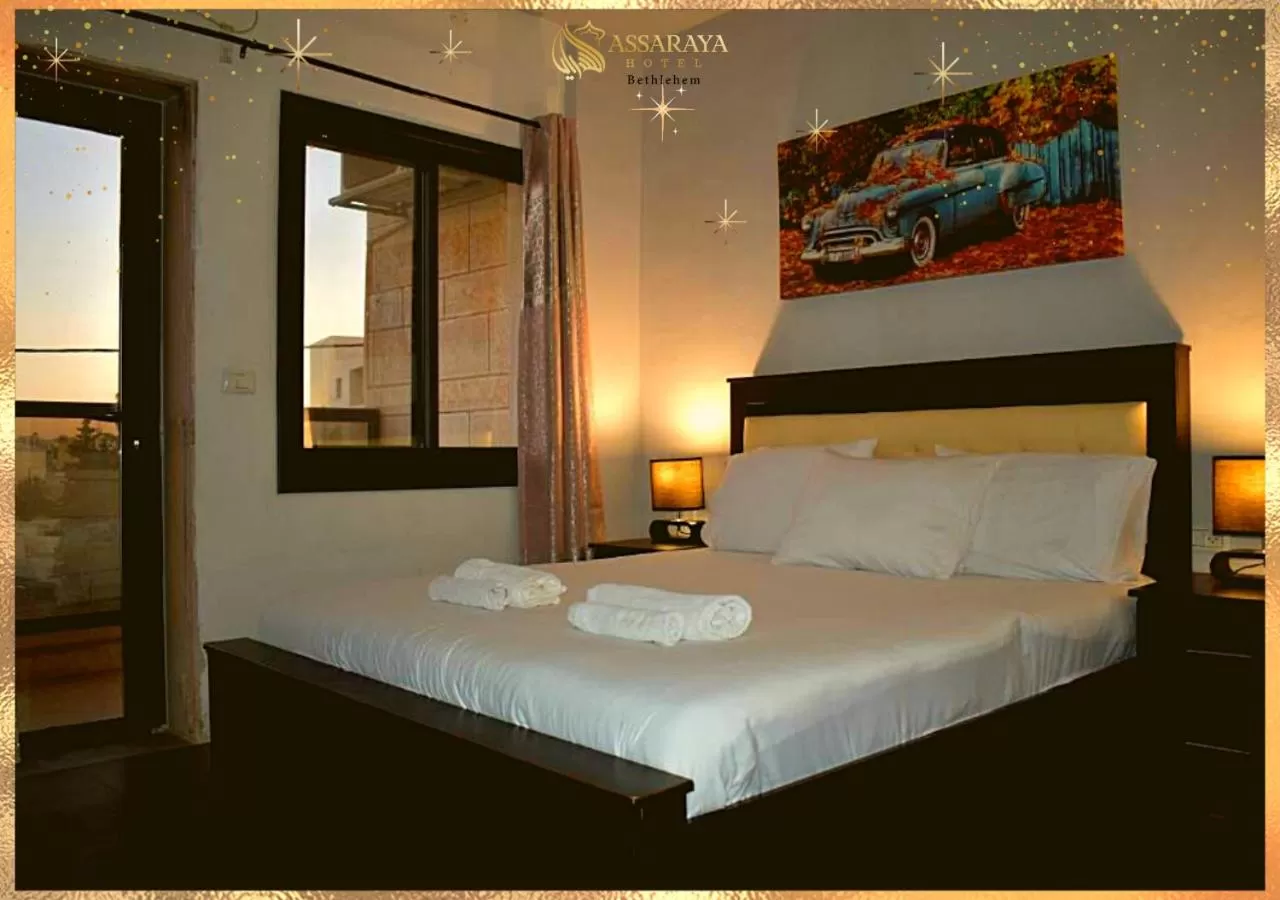 Bed in Assaraya Palace Hotel