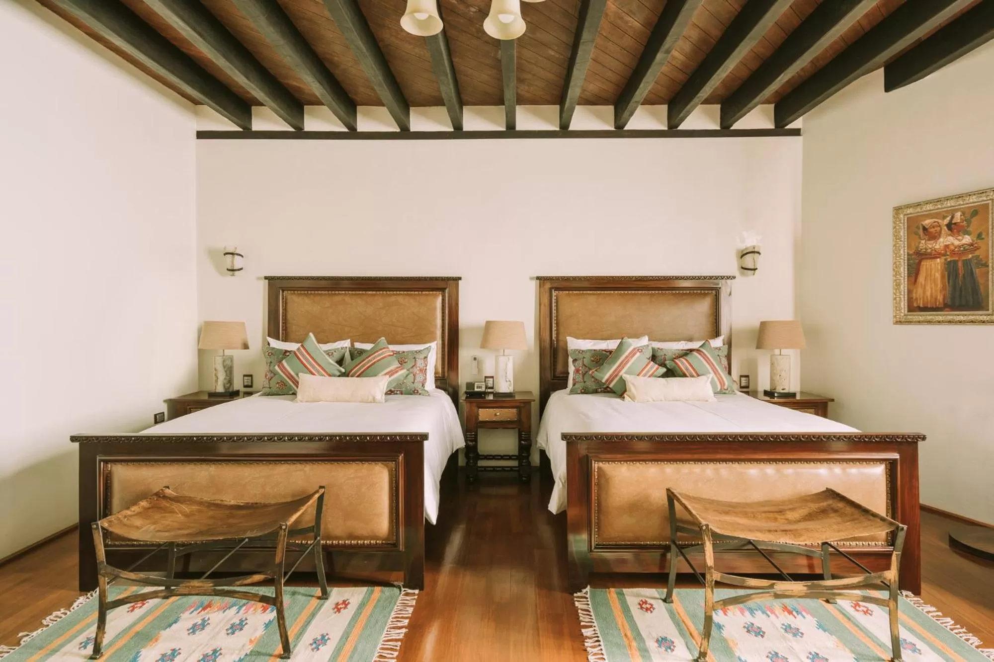 Bed in Casona de los Sapos Hotel Boutique