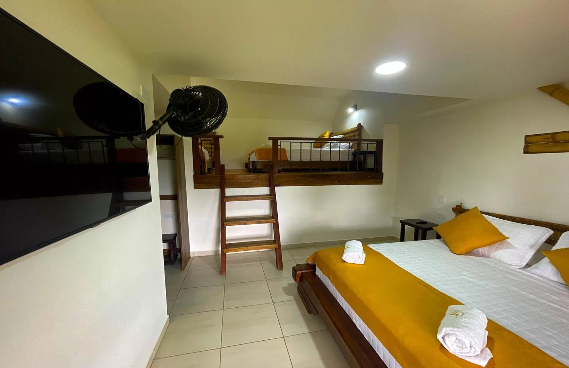 Bed in La Victoria Hotel Campestre