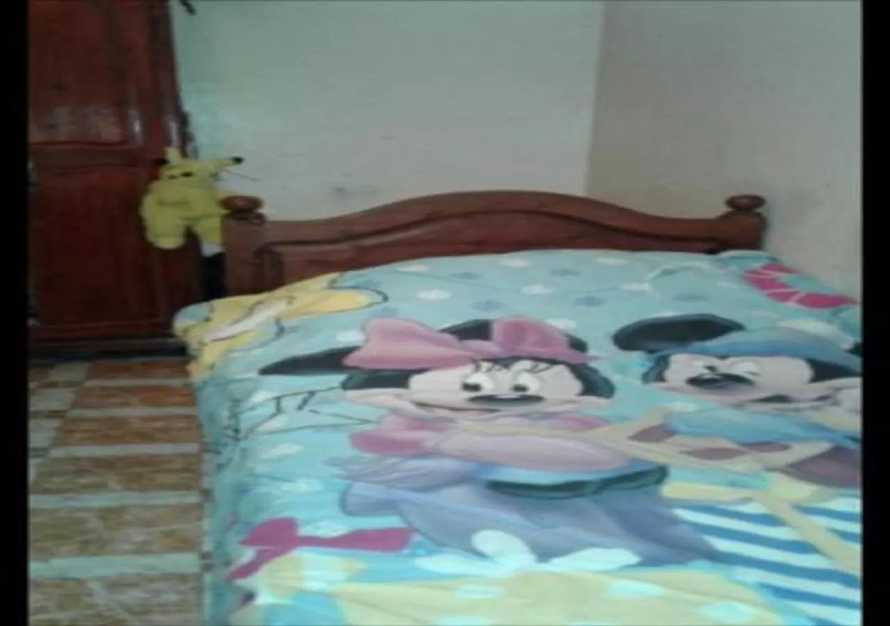 Bed in Hotel El ghazi