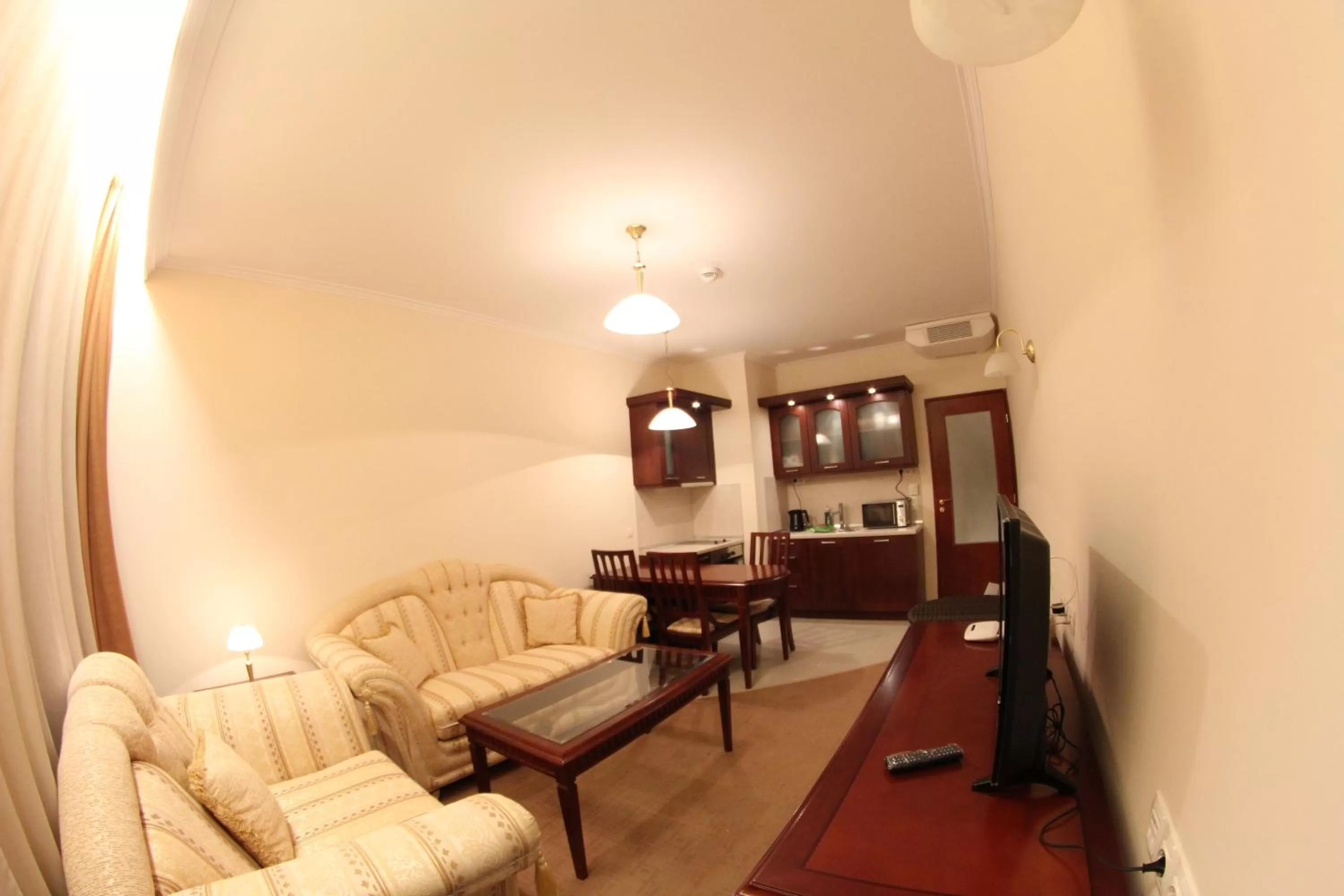 Seating Area in Downtown Bansko Resort