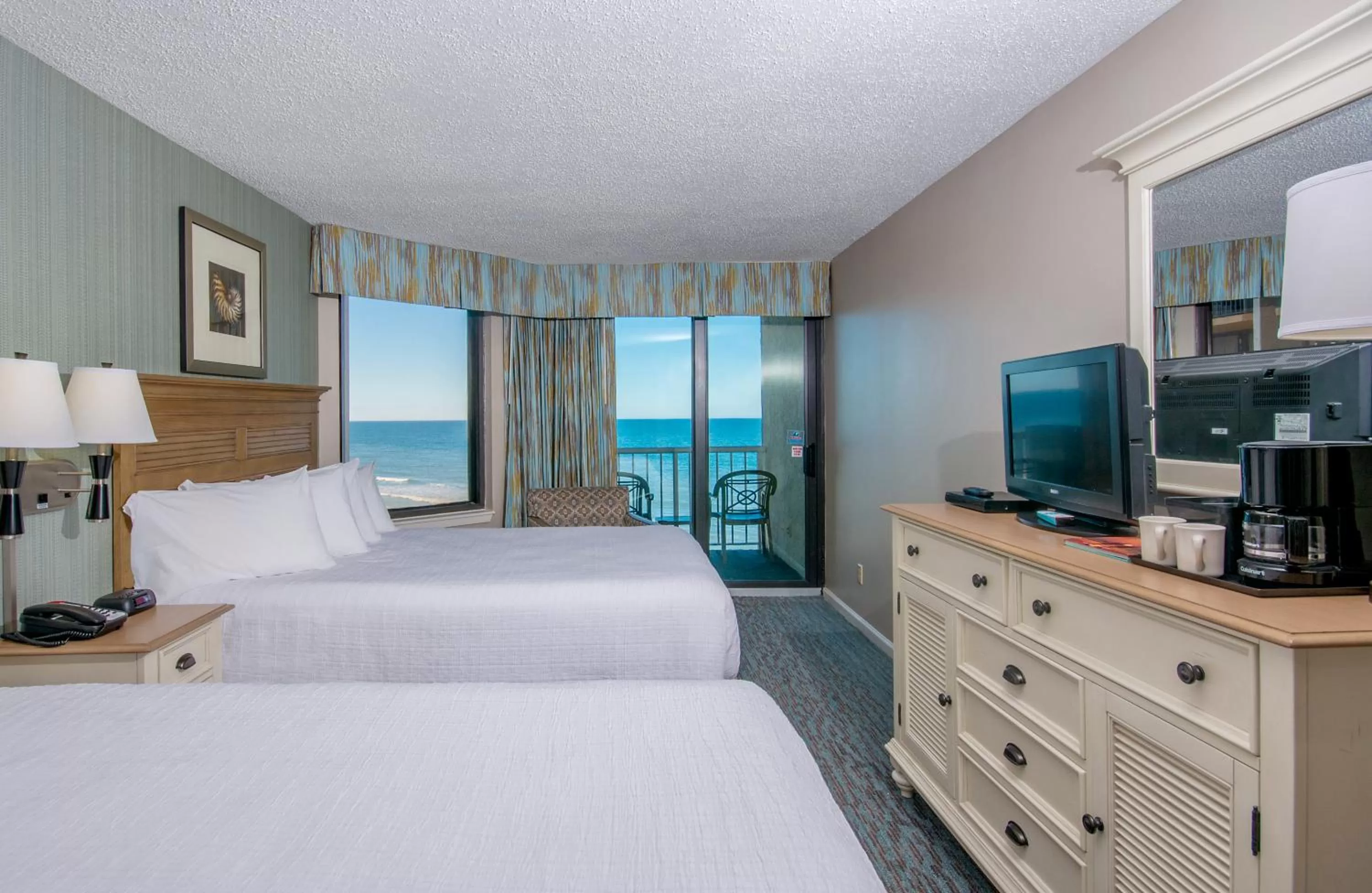 Double Room with Two Double Beds and Ocean View in The Strand - A Boutique Resort
