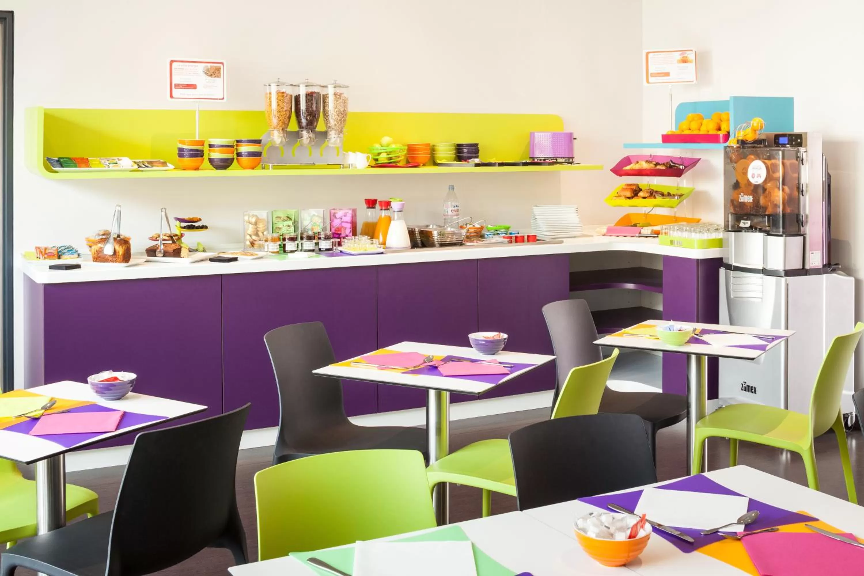 Restaurant/places to eat in ibis Styles Montbéliard