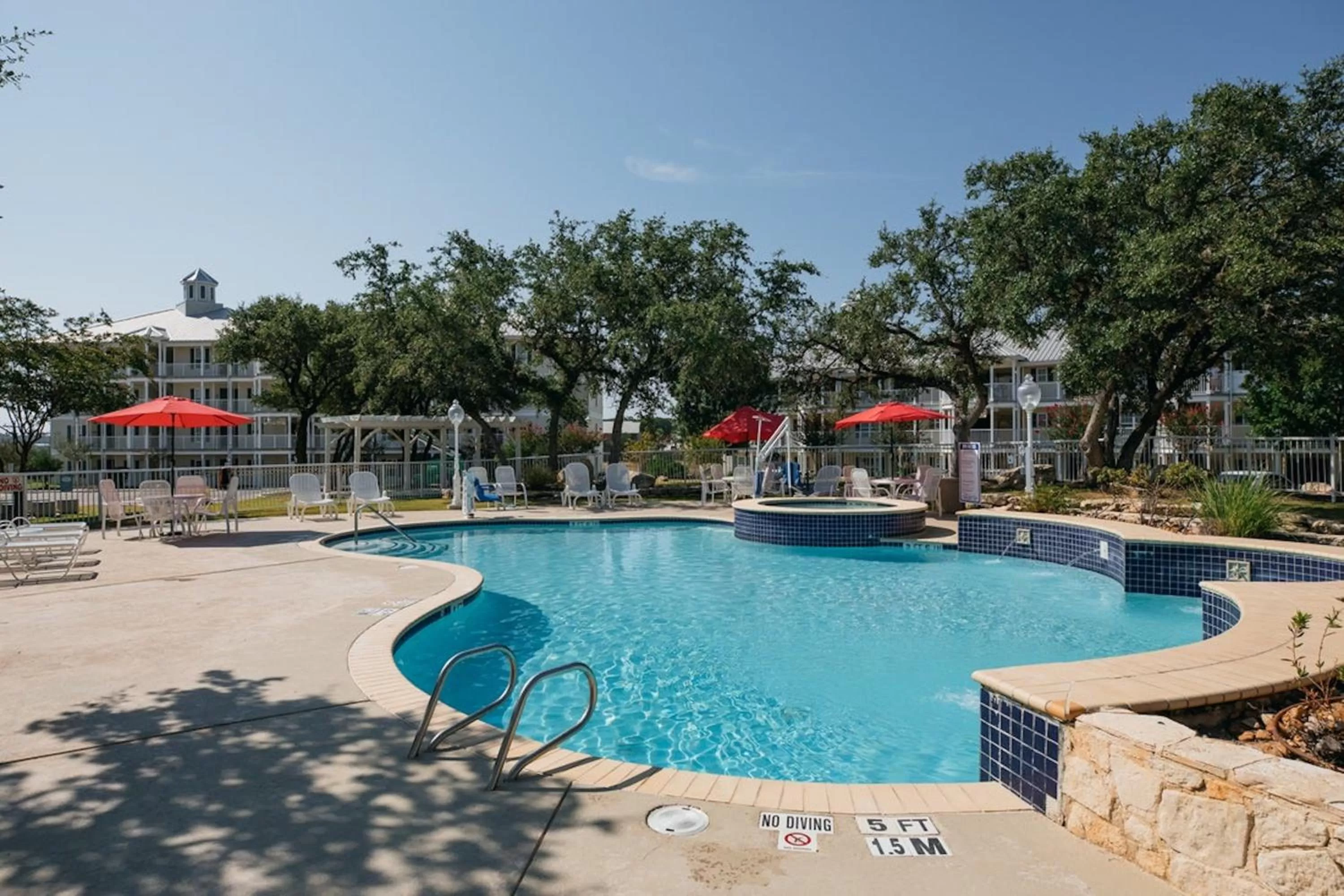 Swimming pool in Holiday Inn Club Vacations Hill Country Resort at Canyon Lake