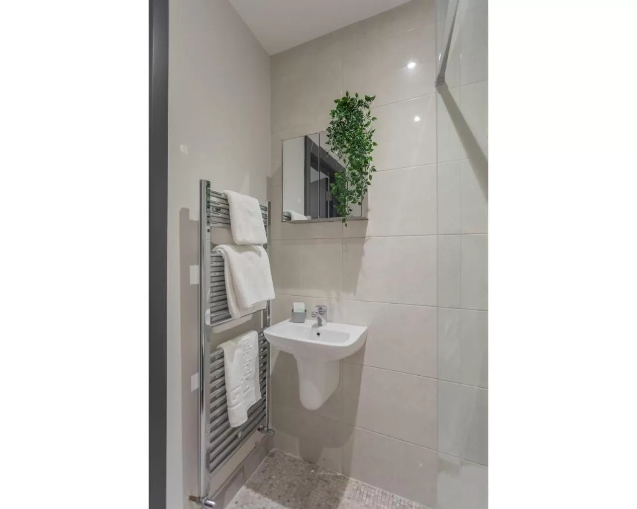 Bathroom in Central Belfast Apartments Camden Street