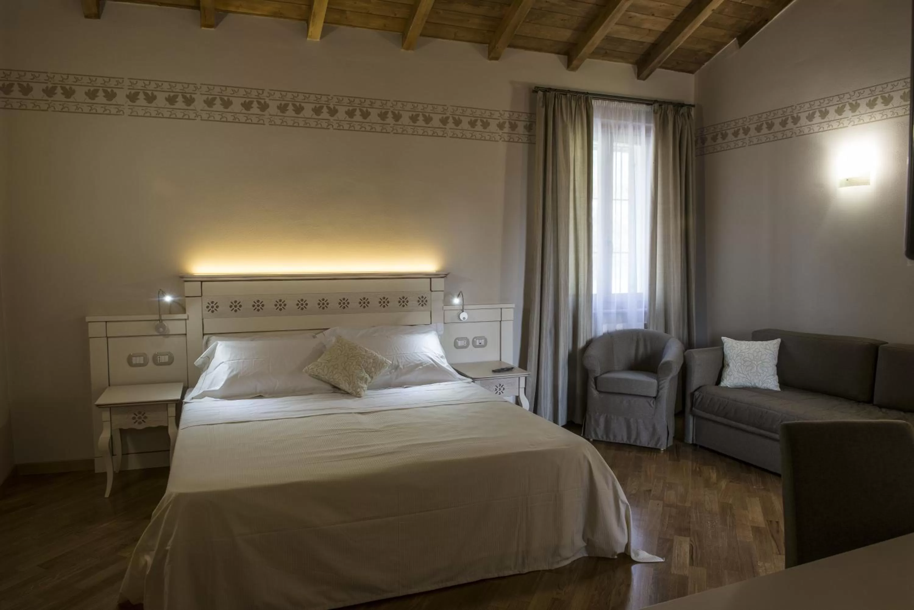 Bed in Hotel Sesmones