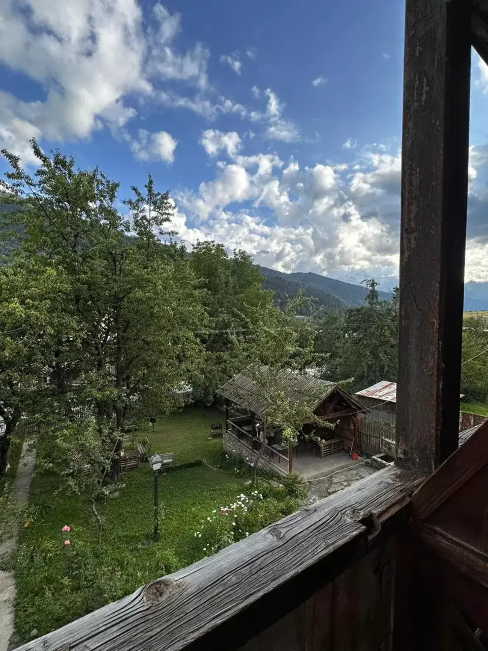 Standard Quadruple Room with Balcony - single occupancy in Villa Mestia Hotel Standard Quadruple Room with Balcony - single occupancy in Villa Mestia Hotel