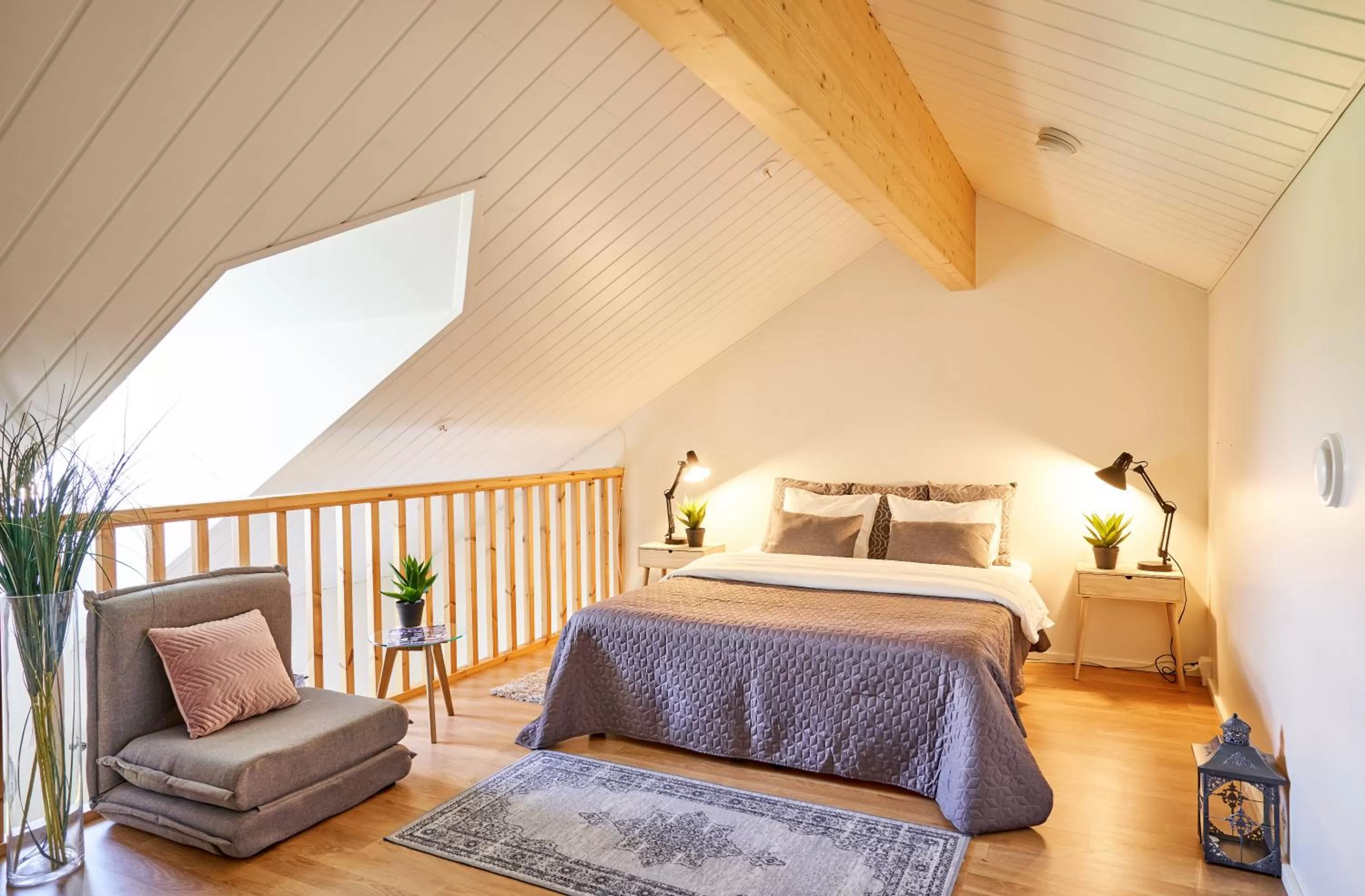 Bedroom, Bed in Hotel Villa Molnby