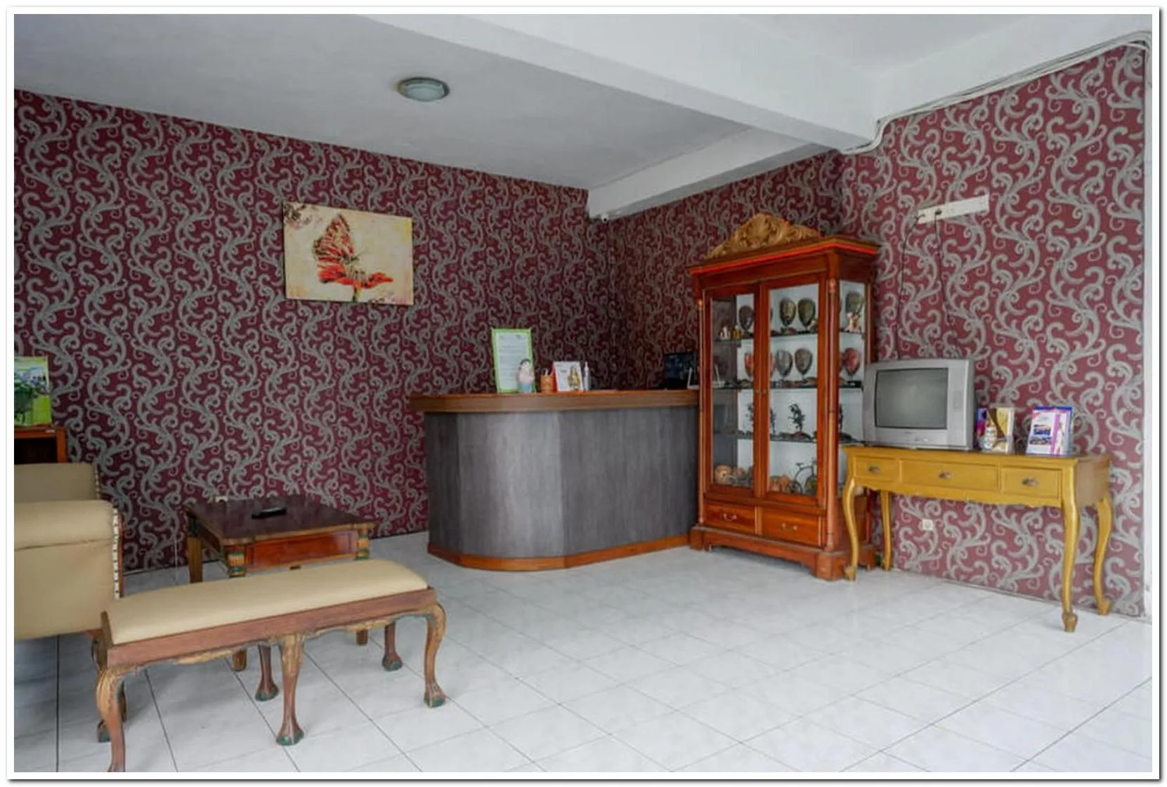 Lobby or reception in RedDoorz @ Prawirotaman