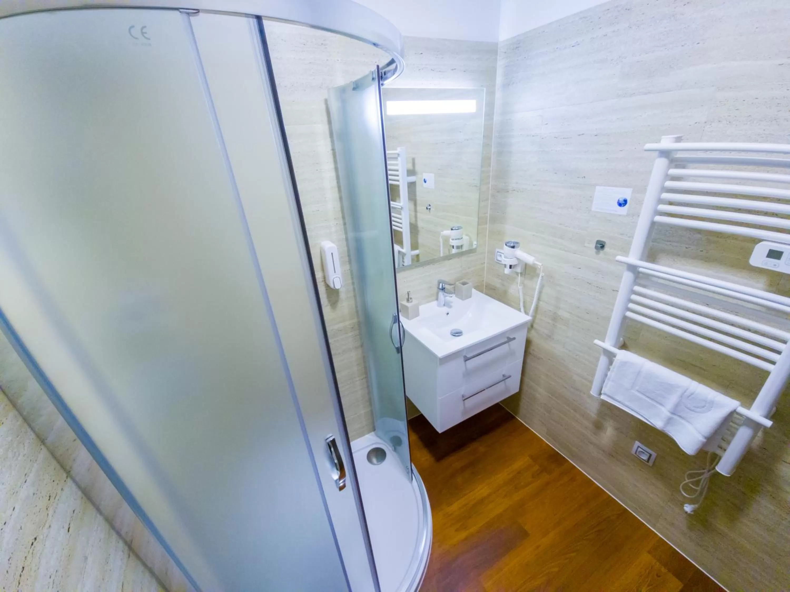 Bathroom in Olympland Hotel