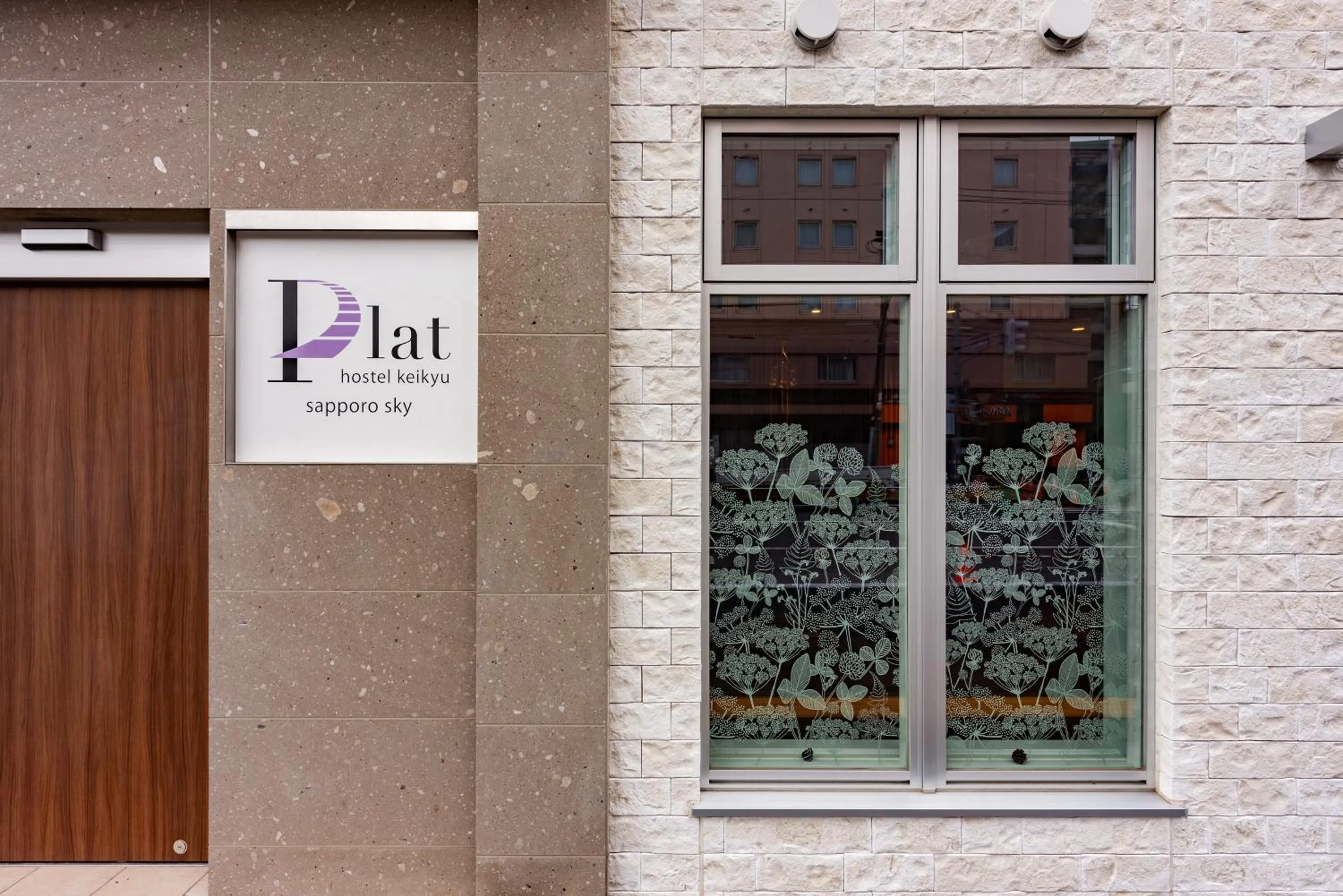 Property building in plat hostel keikyu sapporo sky