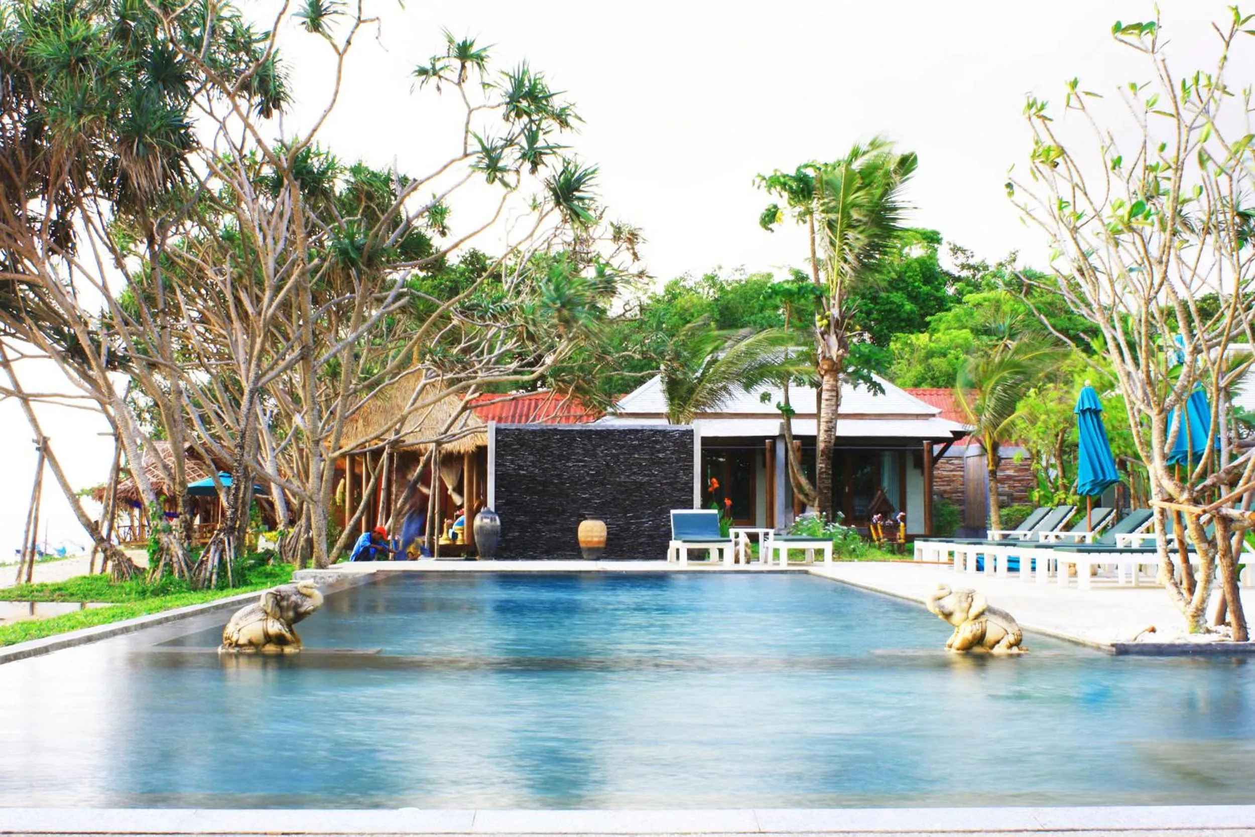 Swimming pool in Andalay Boutique Resort