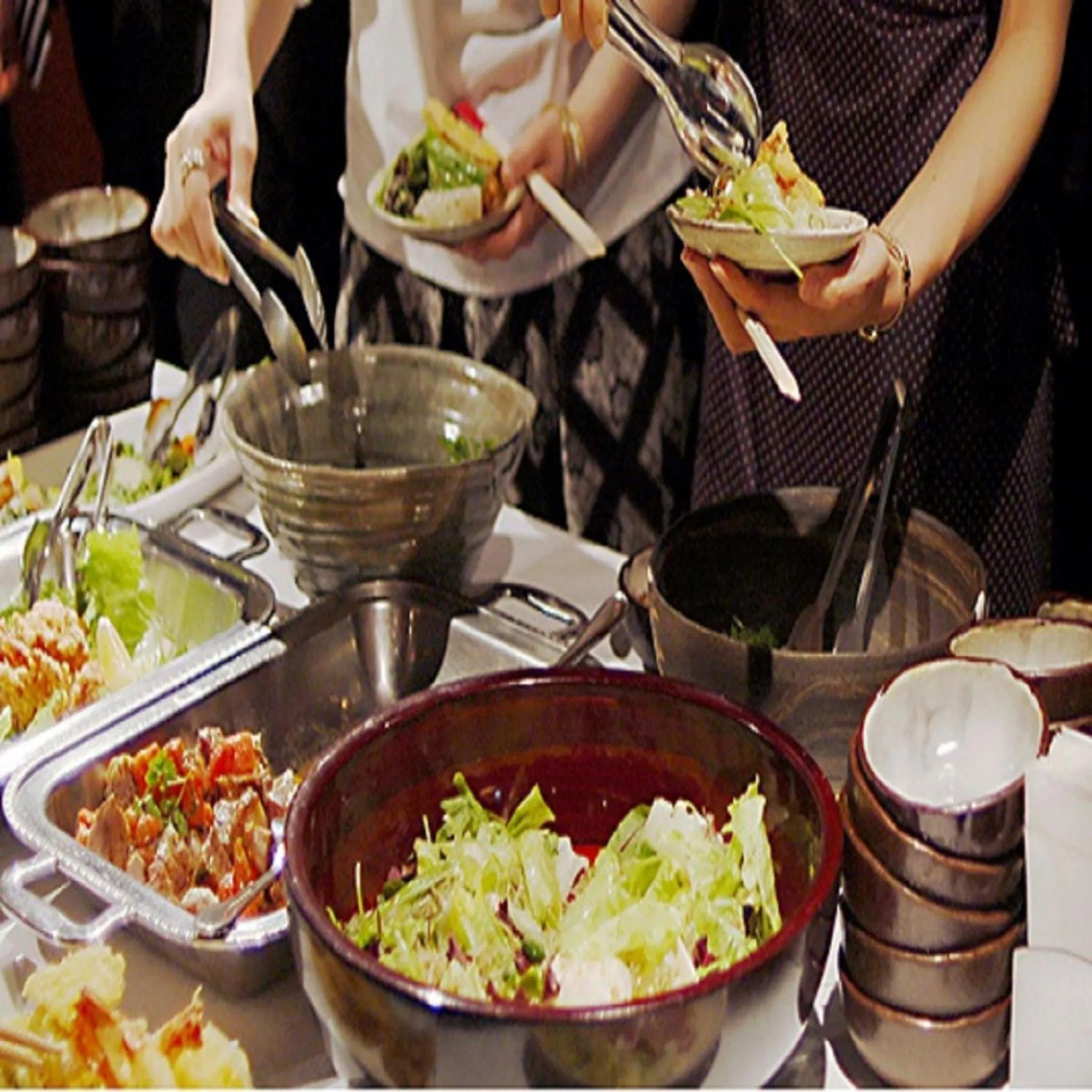 Buffet breakfast in Hotel Crown Hills Niigata