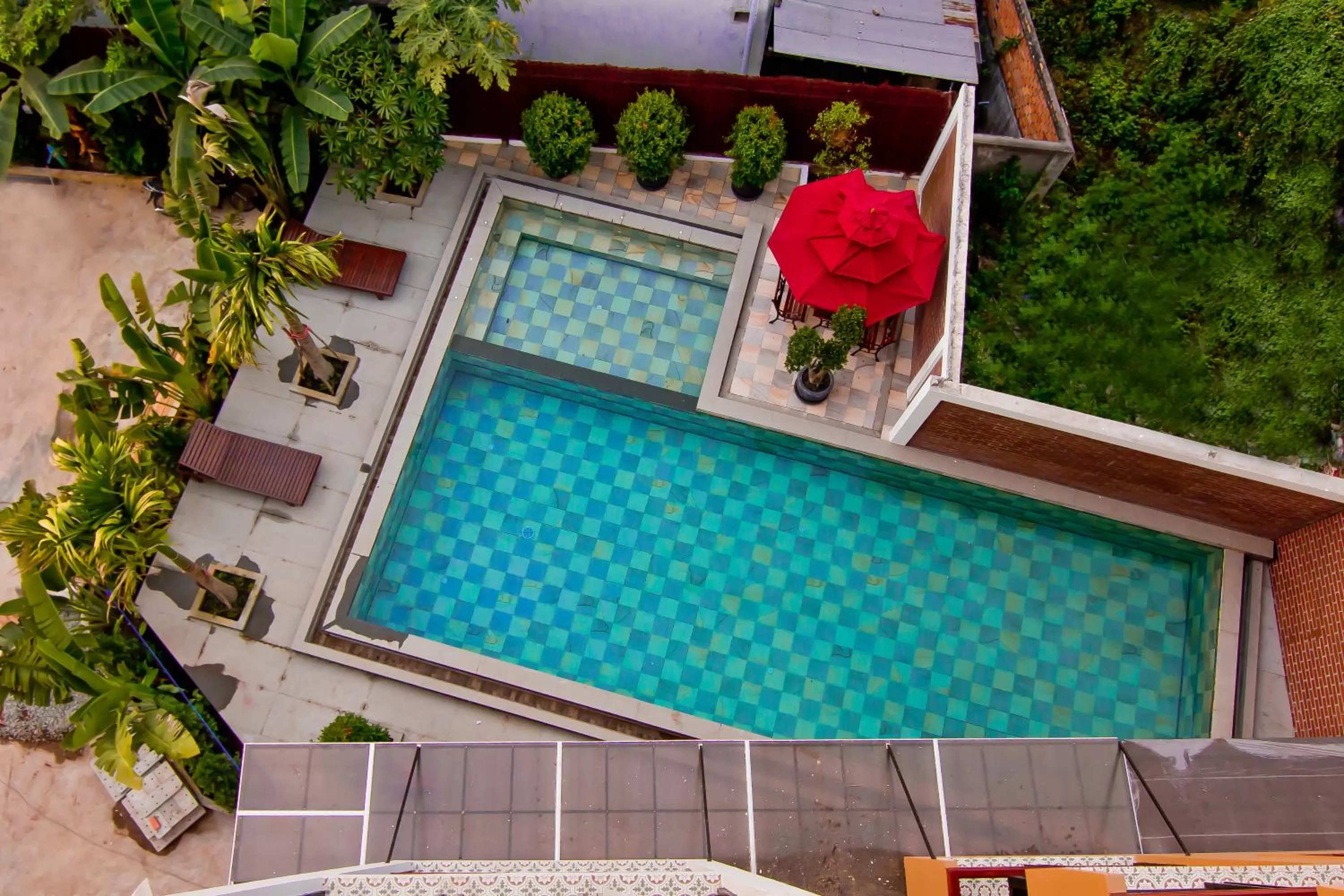 Swimming pool in BB Angkor Residence