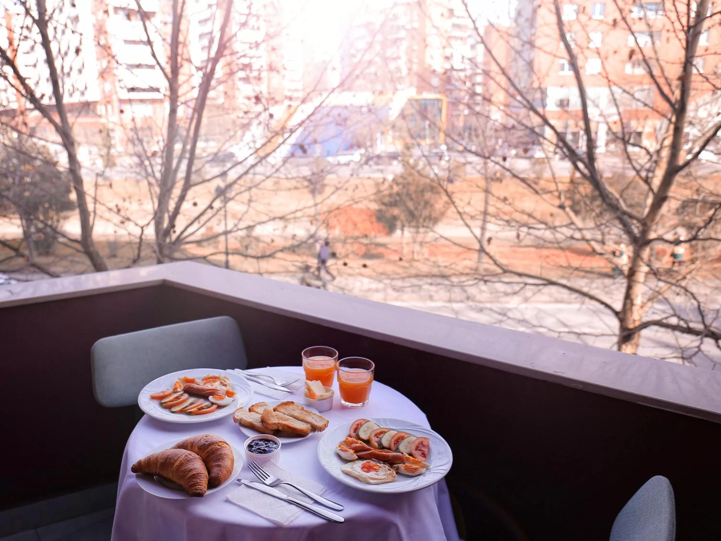 Breakfast in Oda Hotel Tirana