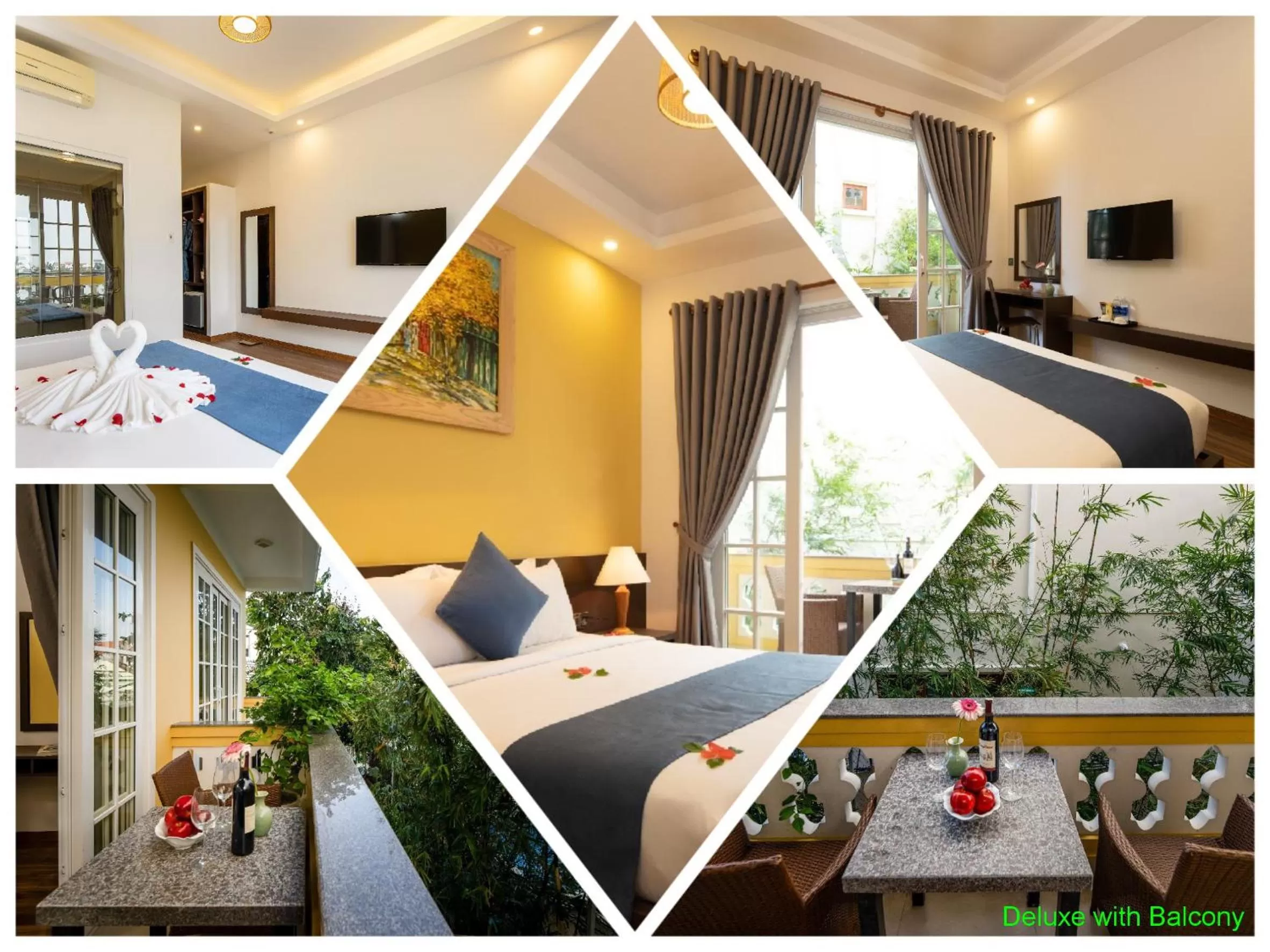 Bedroom in TRIPLE Riverside Villa Hotel HoiAn