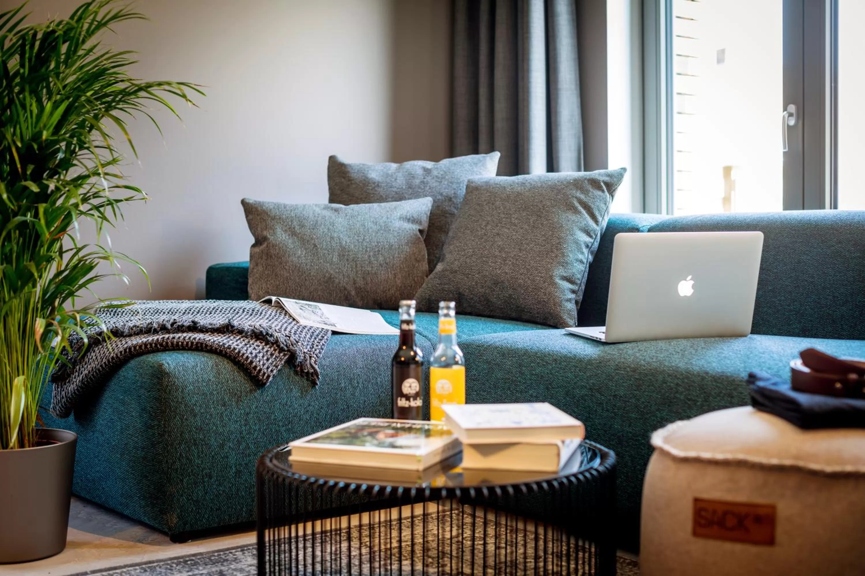 Living room in EchtZeit - Dein Hotelquartier