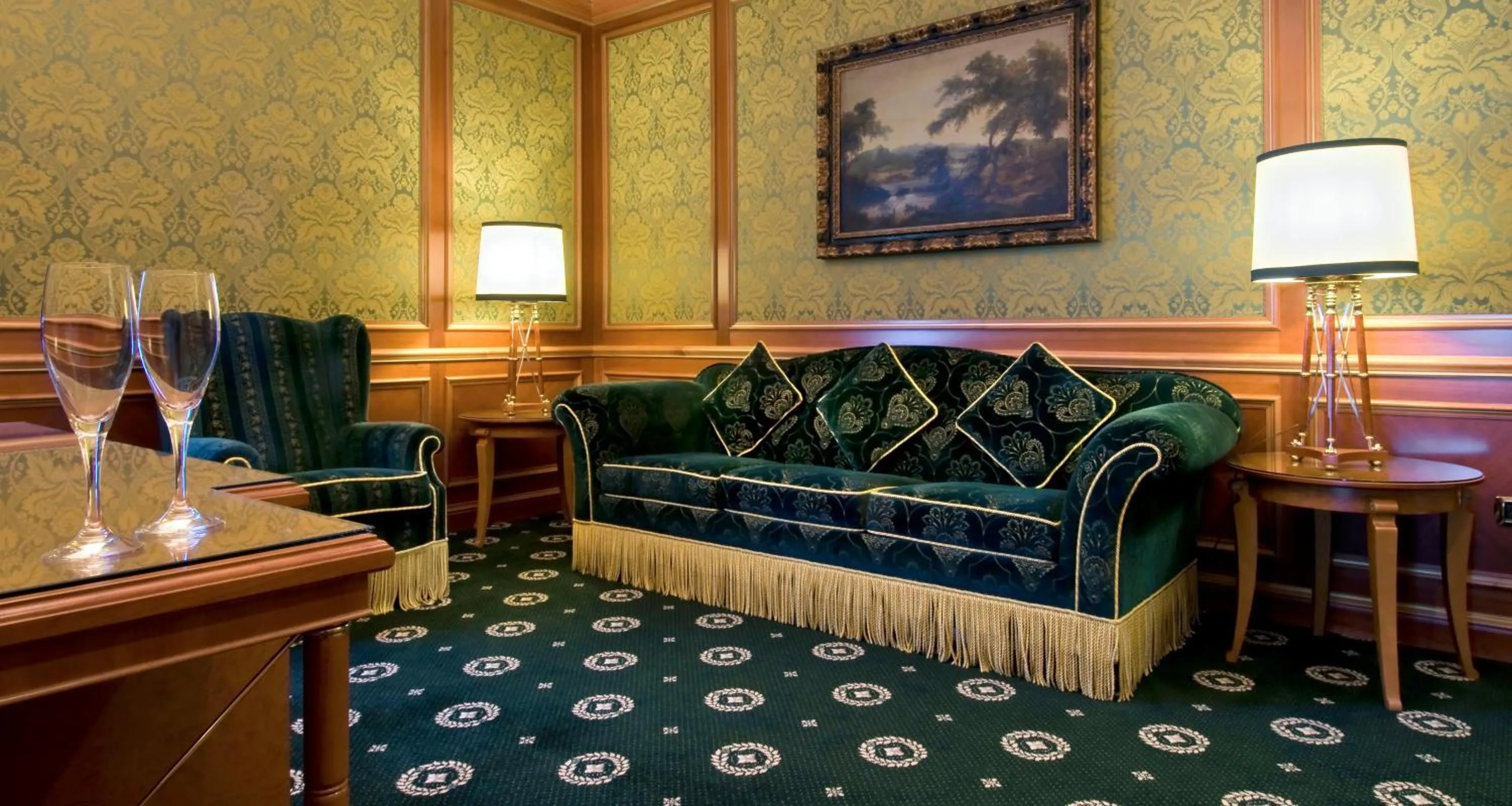 Living room in Grand Hotel Dino