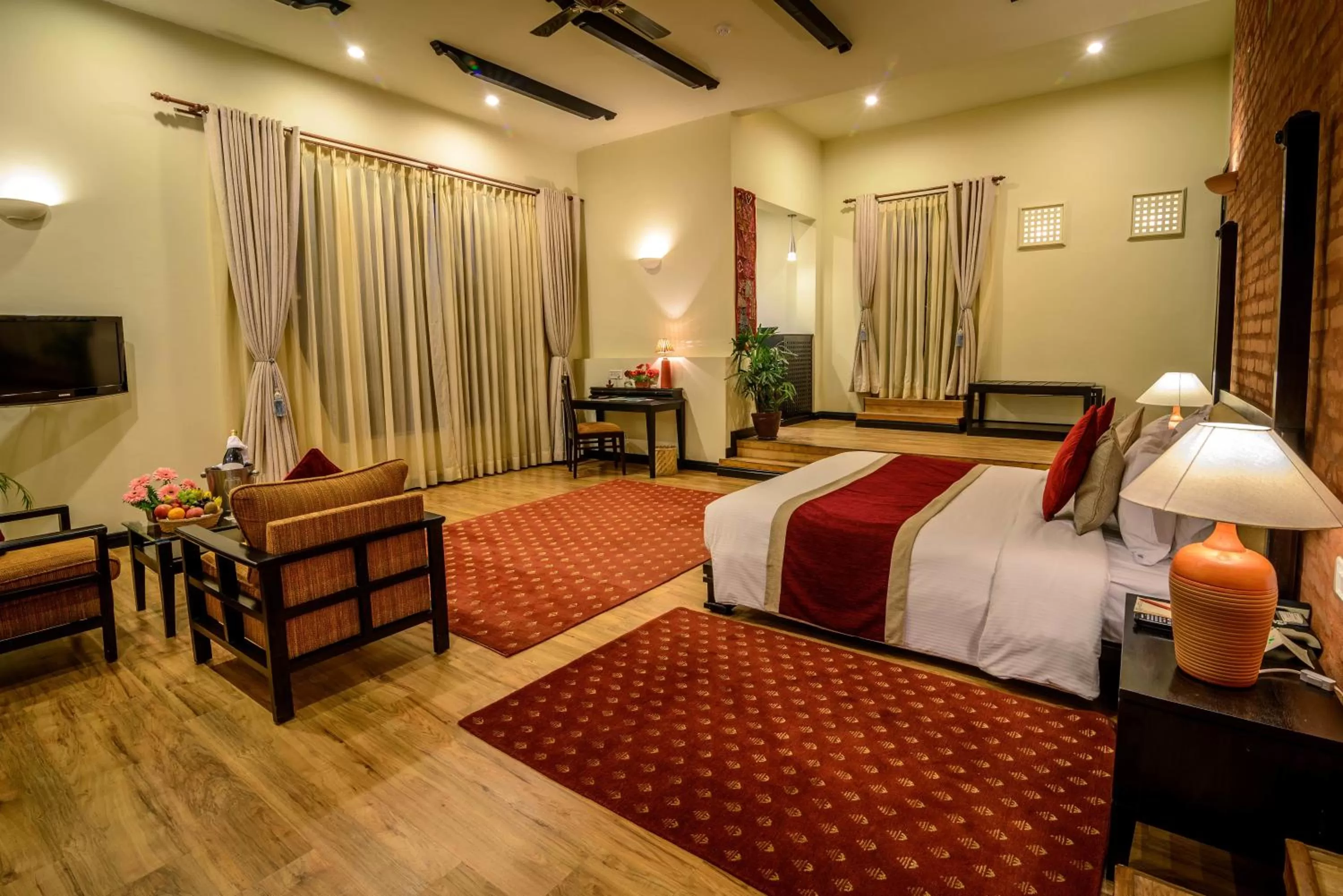 Staff, Bed in Gokarna Forest Resort Kathmandu