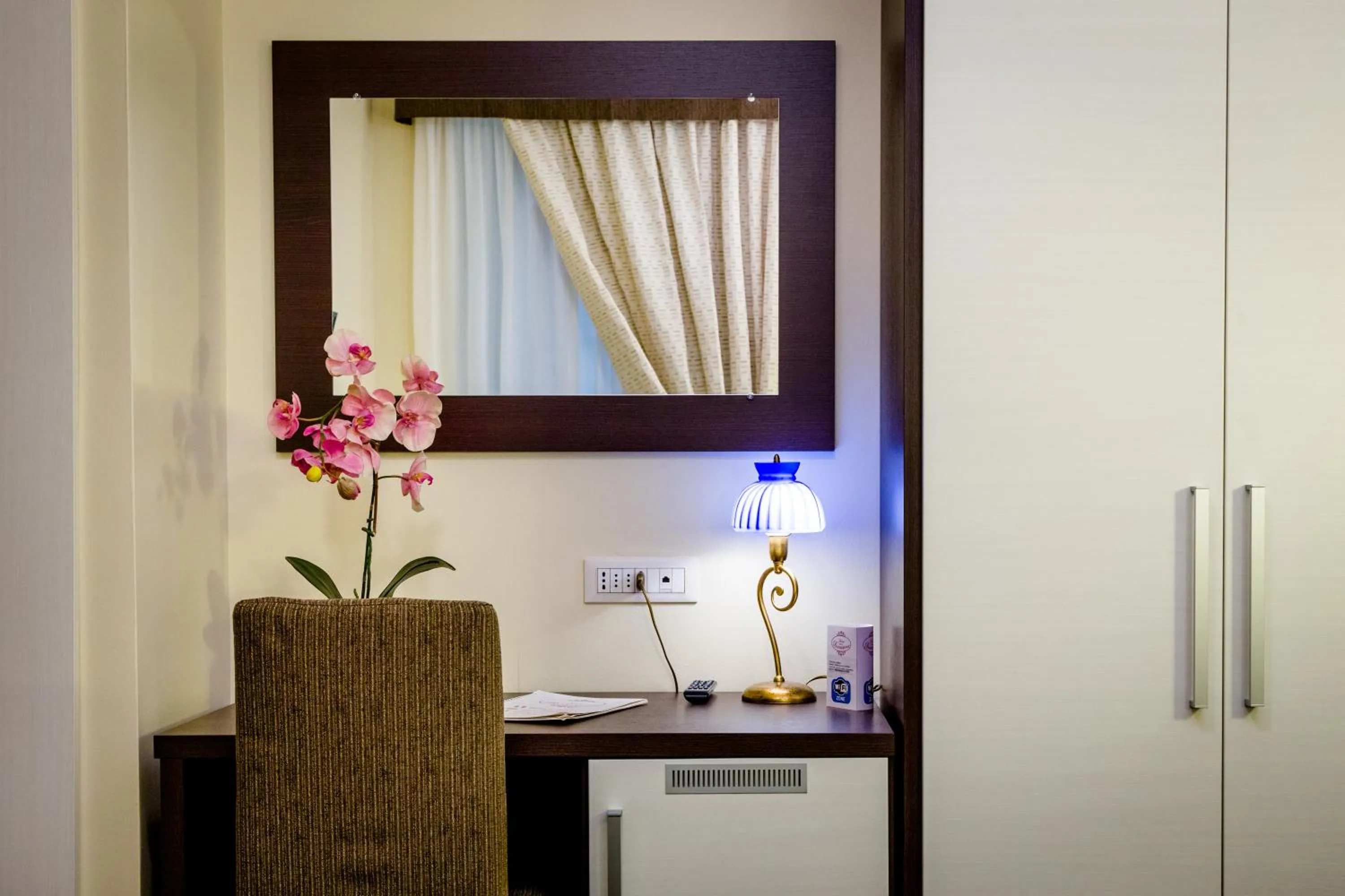 Decorative detail in Hotel Boccascena