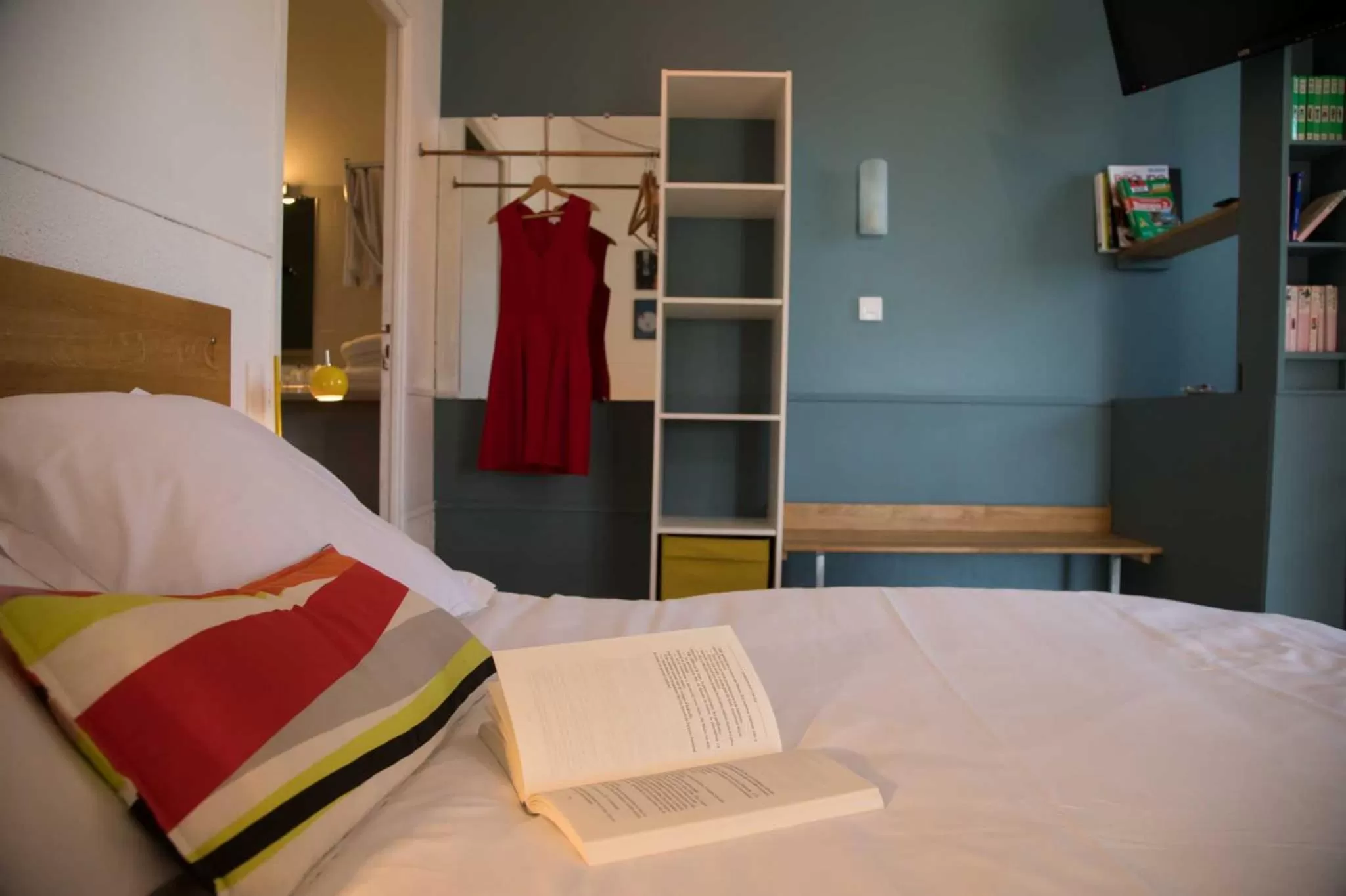 Bed in Hôtel Les Hauts de Meursault