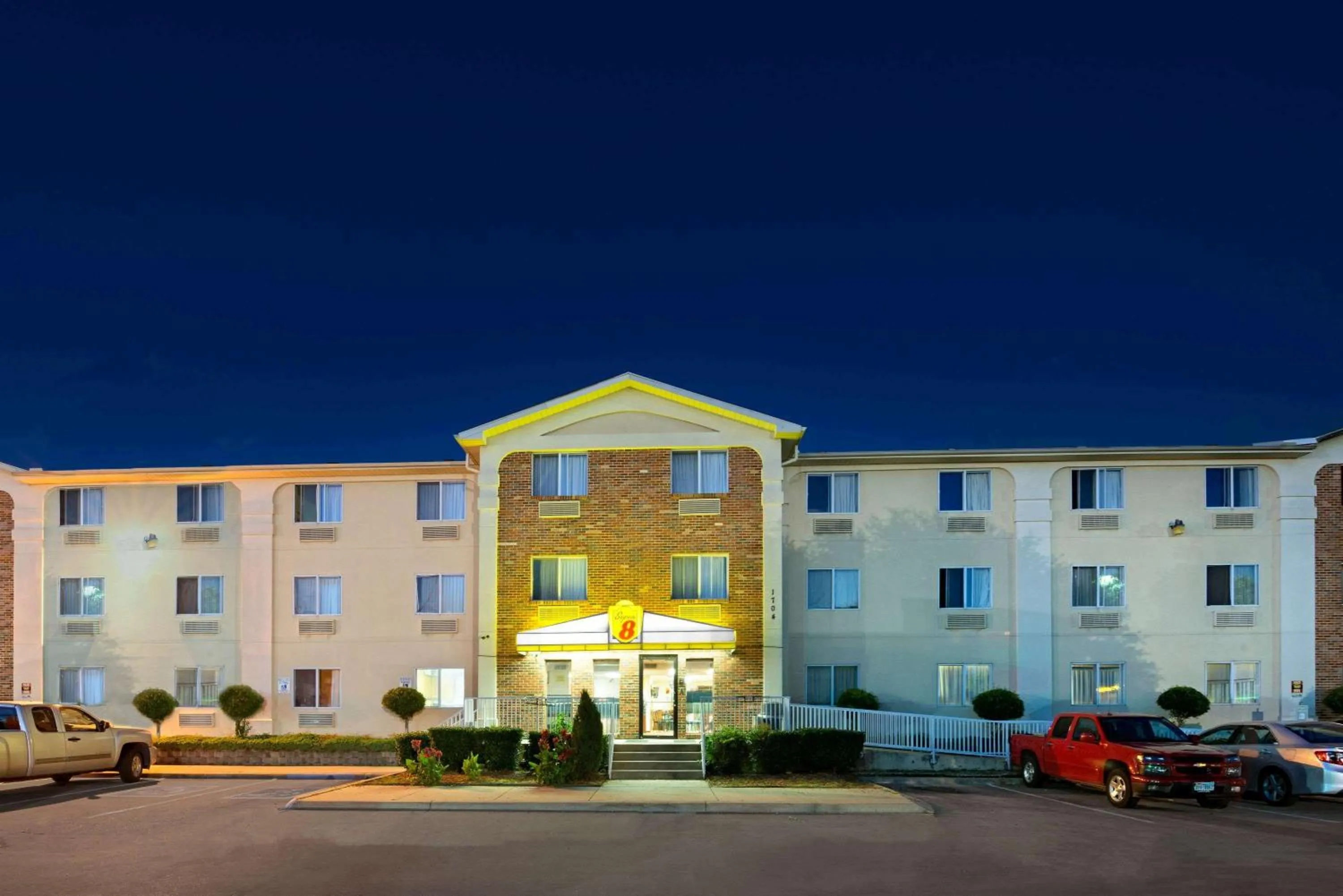 Property building in Super 8 by Wyndham Plano/Dallas Area