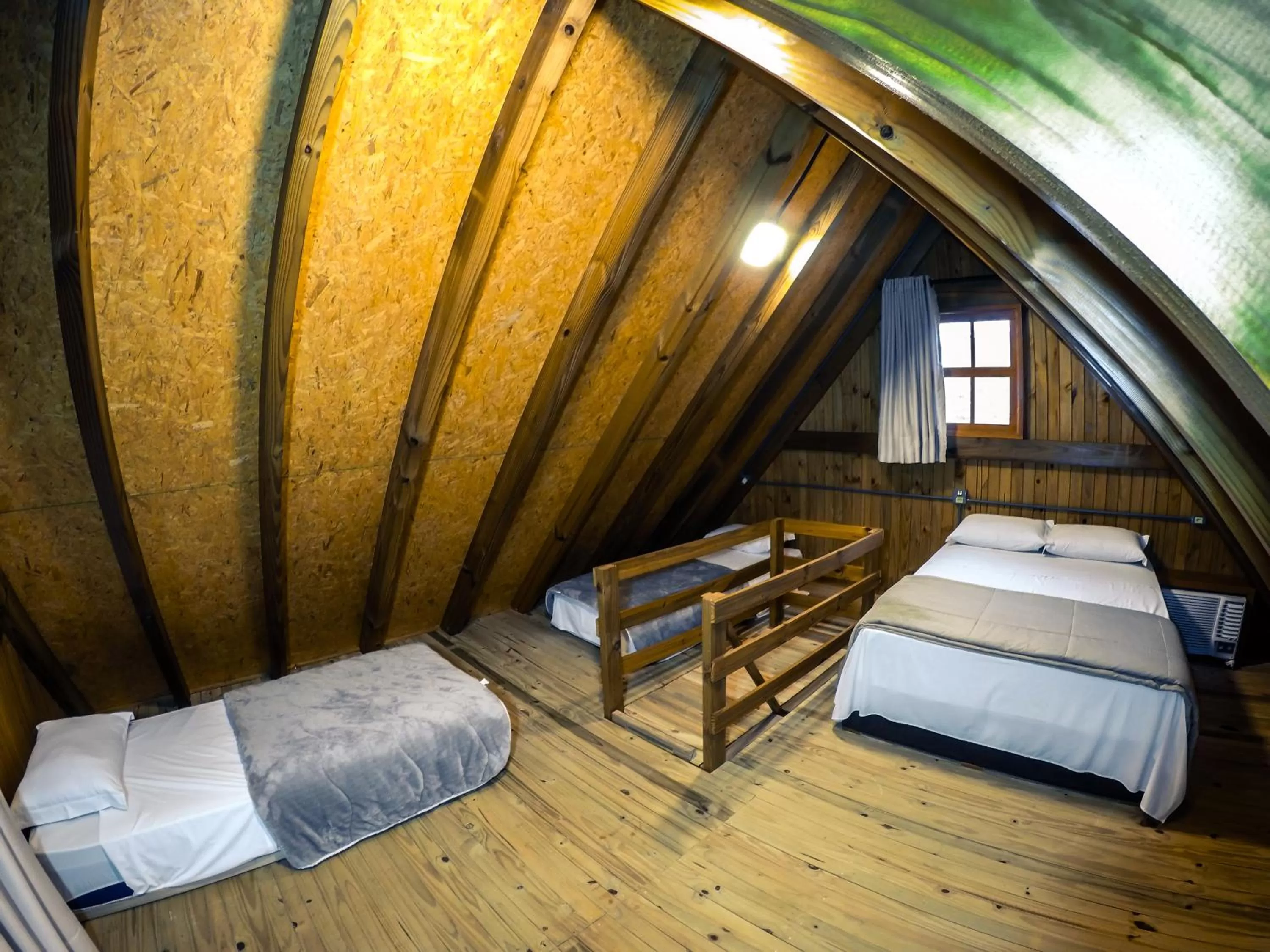 Bed in Hotel Guerra - Pousada Montebelo