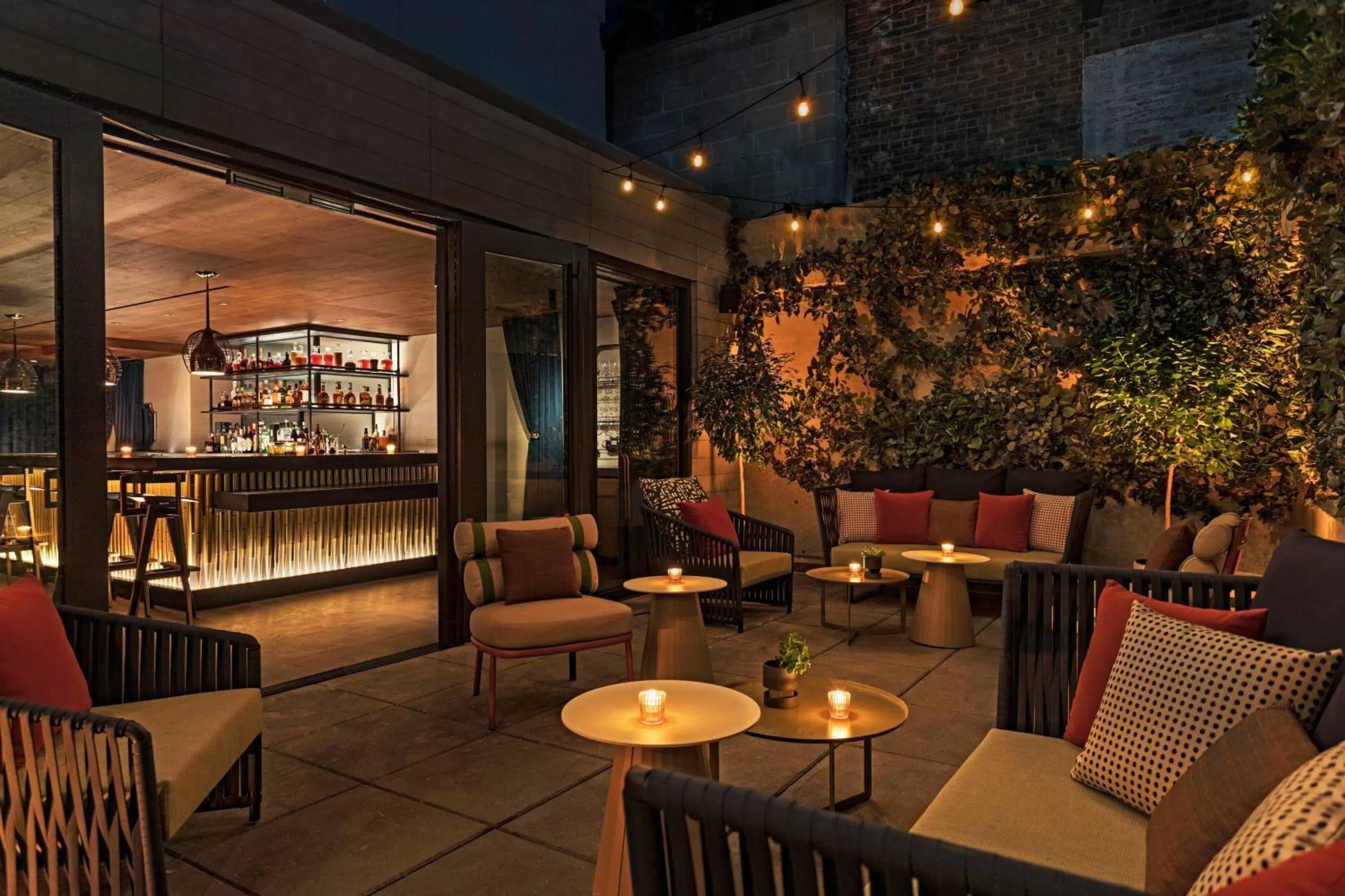 Lounge or bar in Moxy NYC East Village