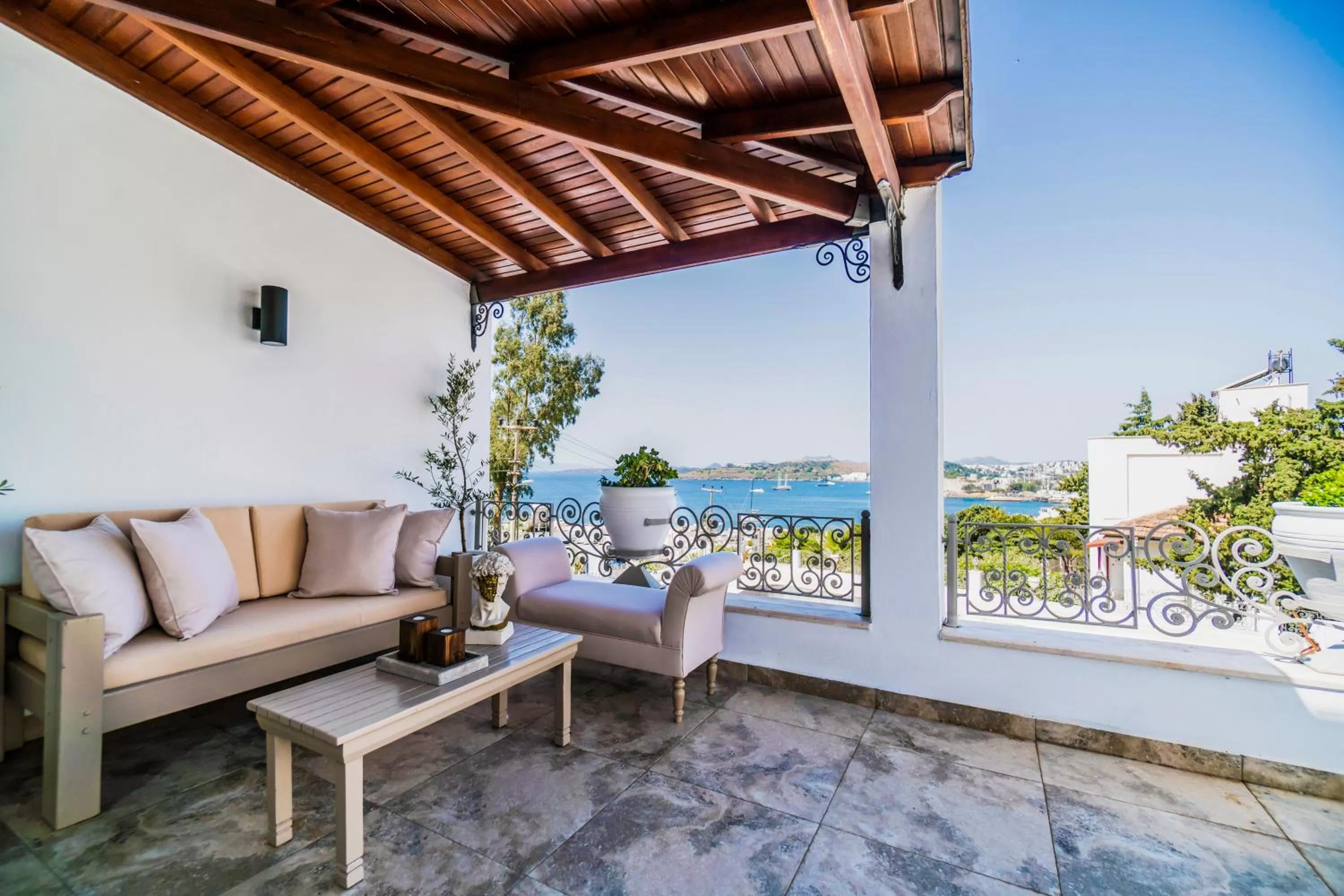 Balcony/Terrace in Manzara Boutique Hotel - Adults Only