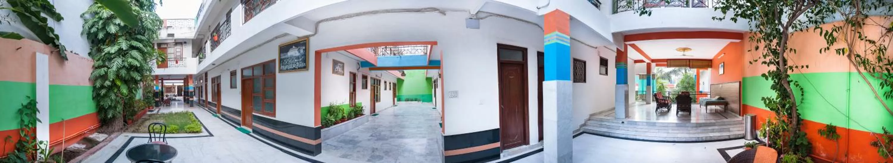 Garden view in Hotel Harmony