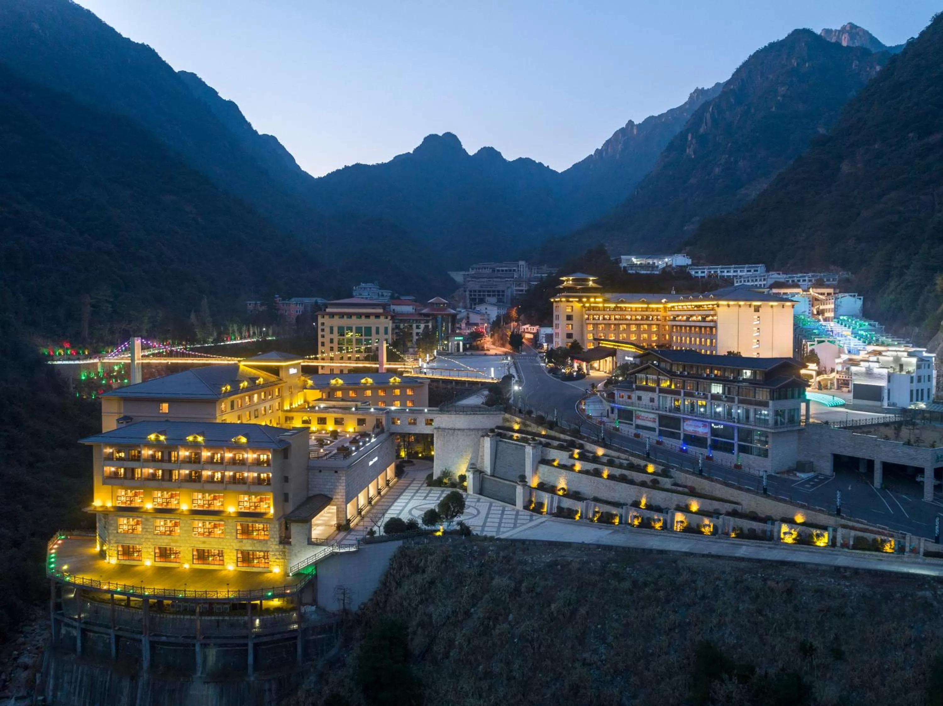 Property building in Hilton Sanqingshan Resort