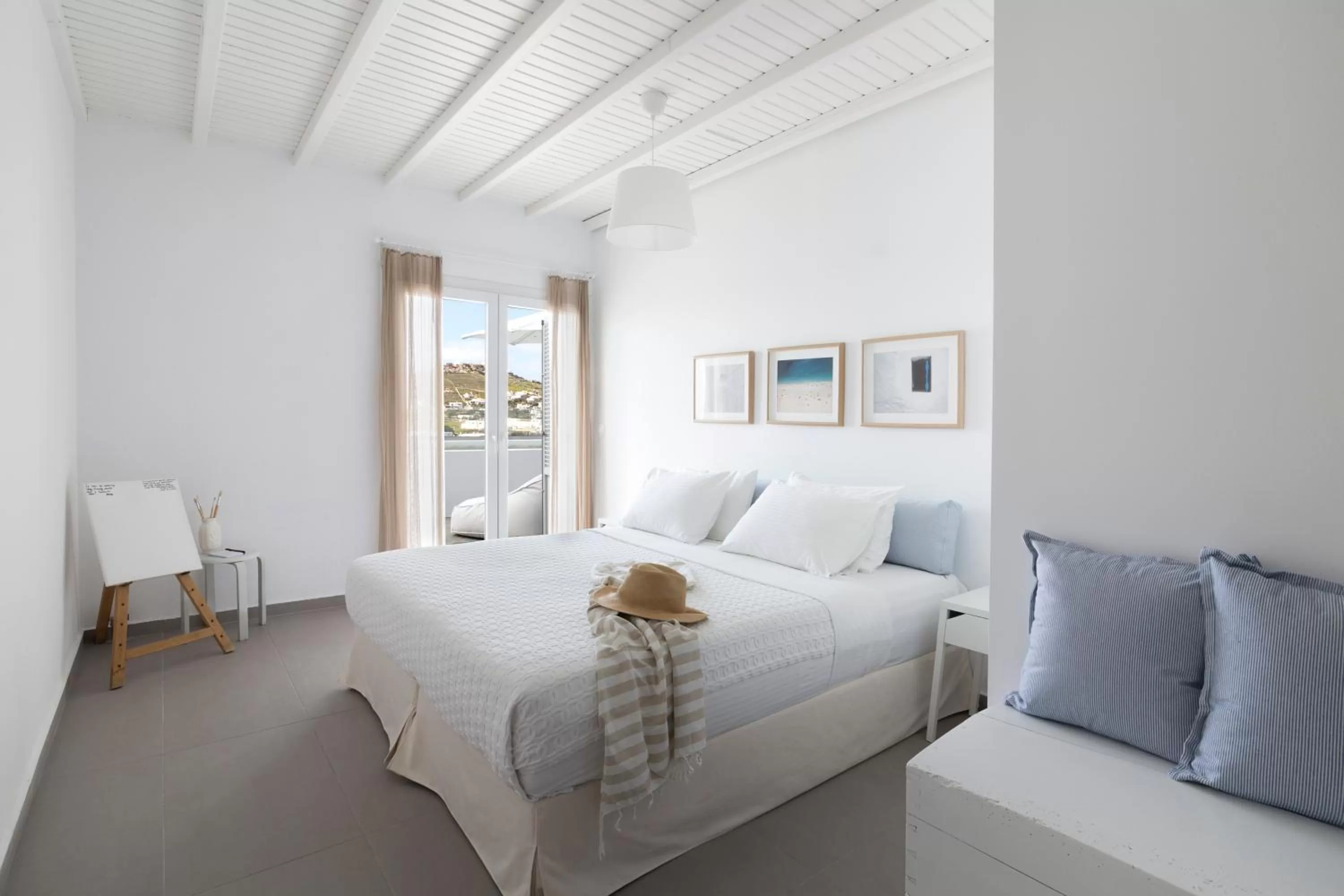 Photo of the whole room, Bed in Amperian Mykonos Suites & Villas