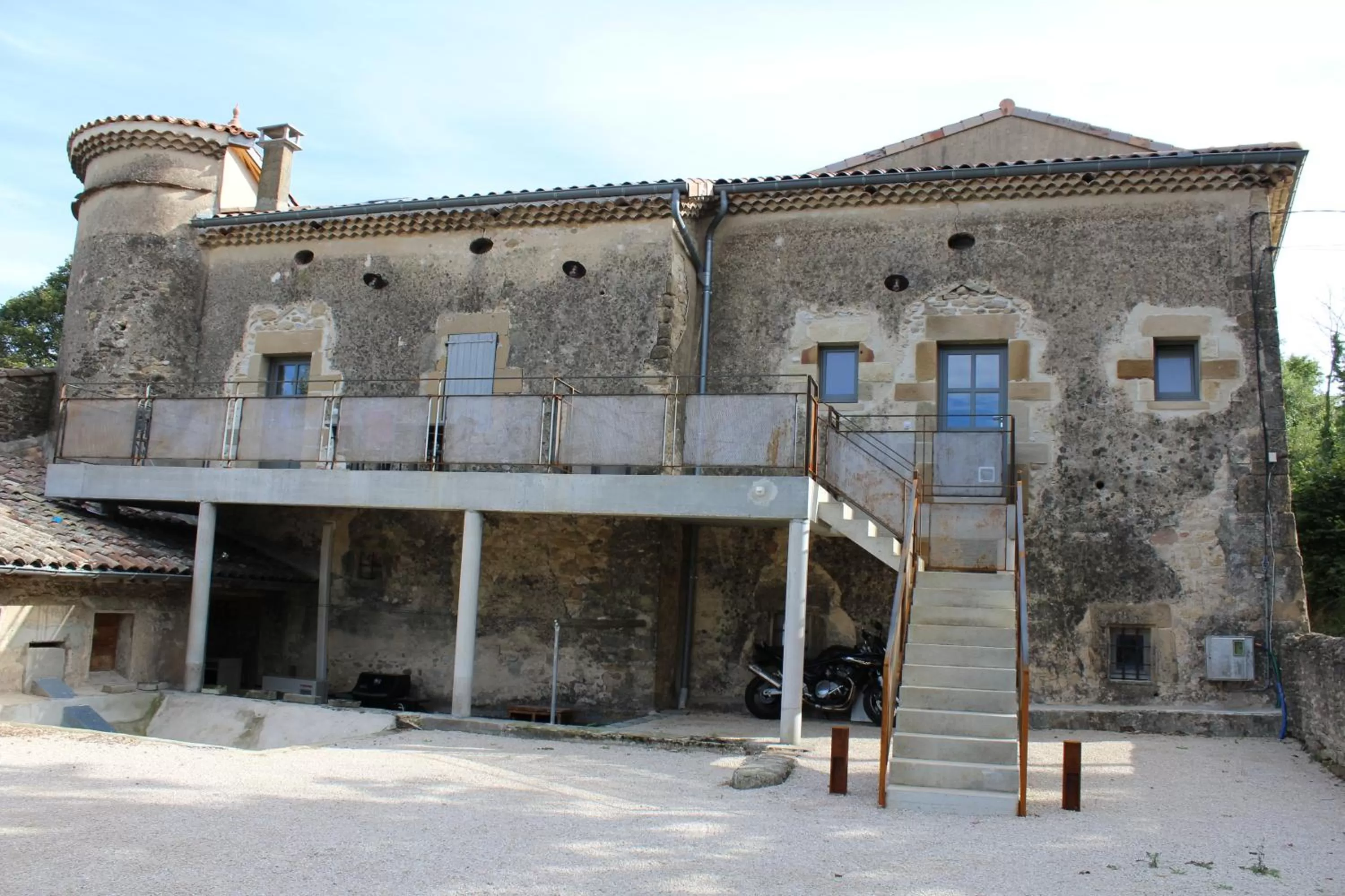 Patio in La Grande Maison