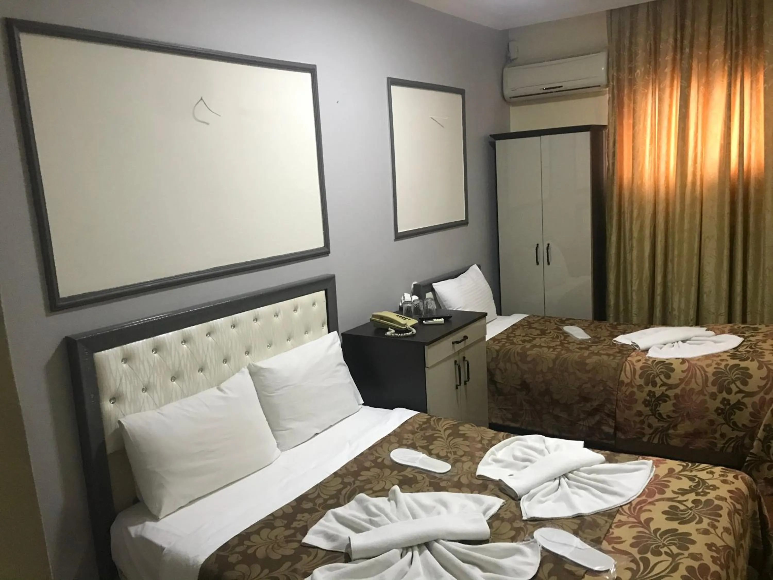 Bed in Meddusa Hotel