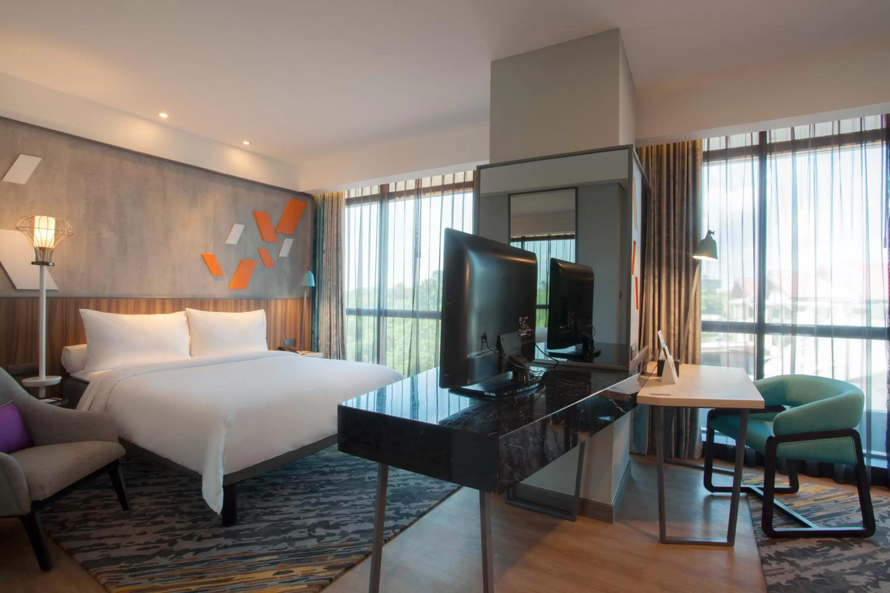 Bed in ibis Styles Medan Pattimura