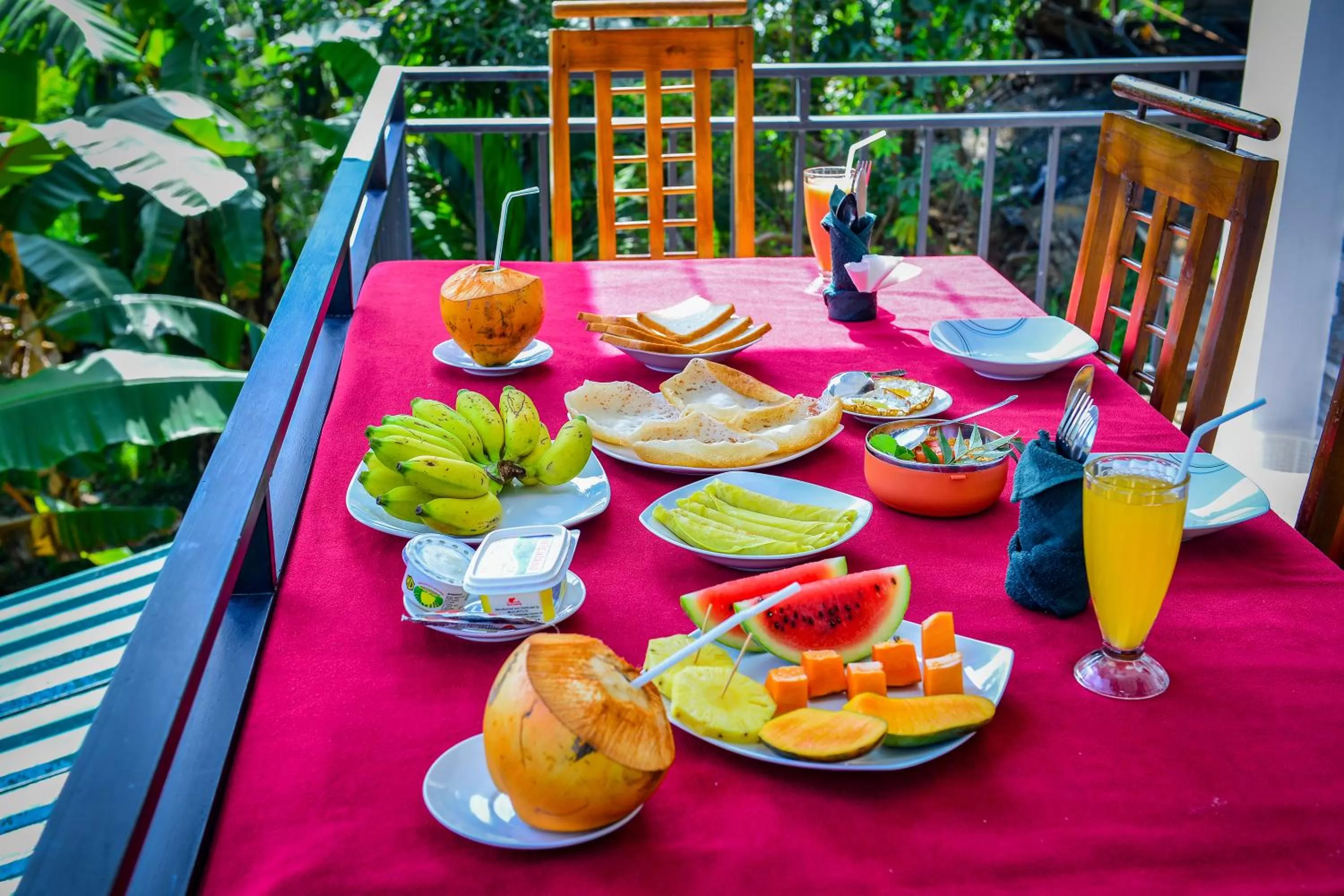 Breakfast in Dimuthu Home Stay