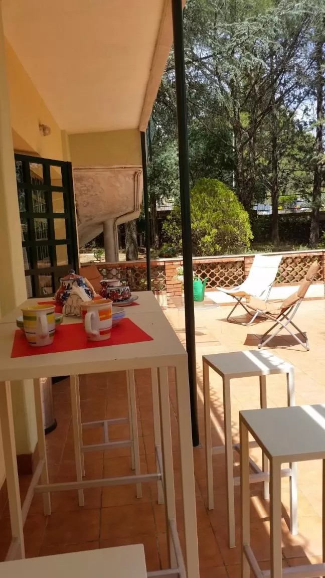 Balcony/Terrace in Villa Morgante B&B