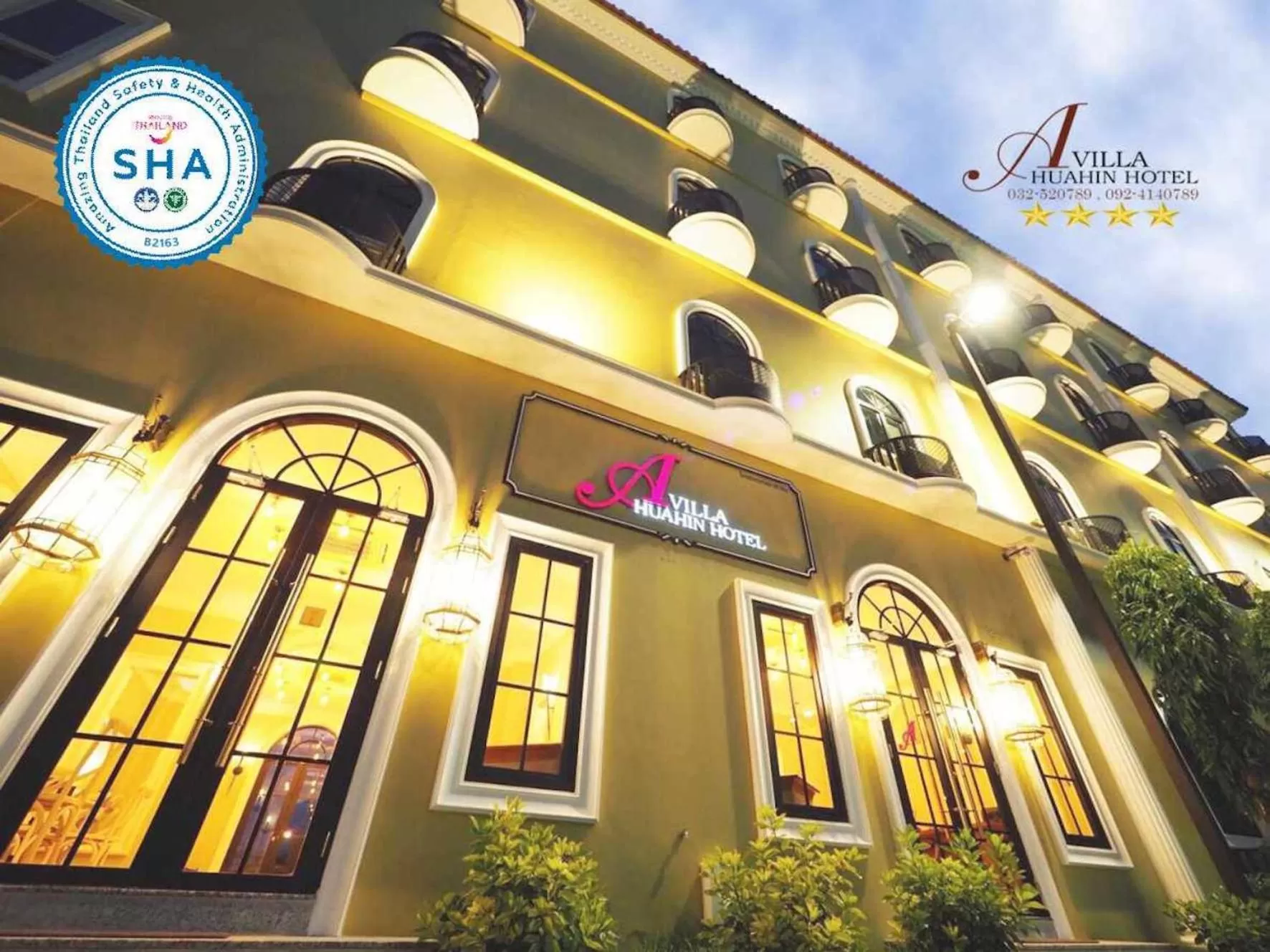 Property building in A Villa Hua Hin Hotel