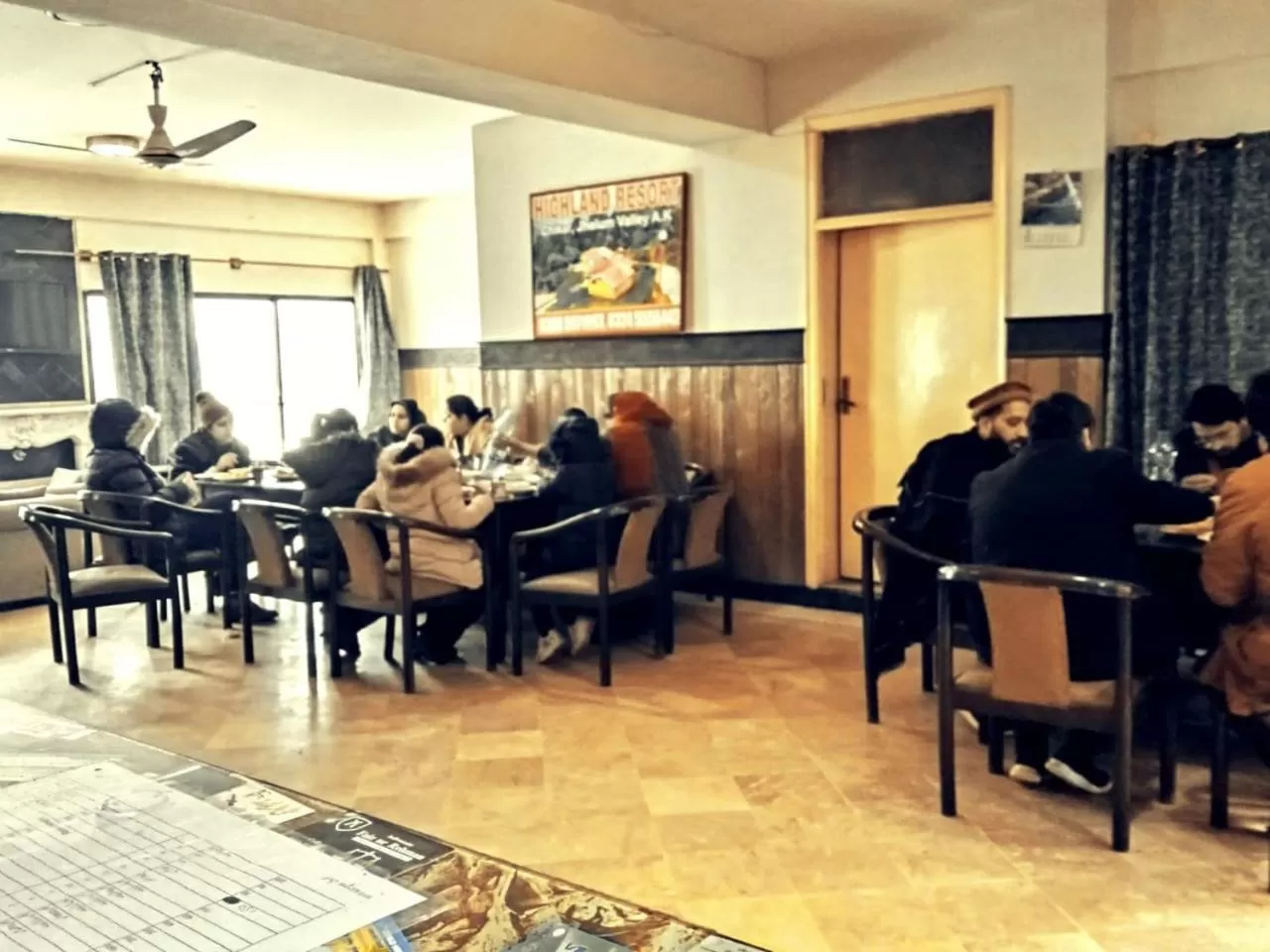 Restaurant/Places to Eat in Mount Heaven Hotel Murree