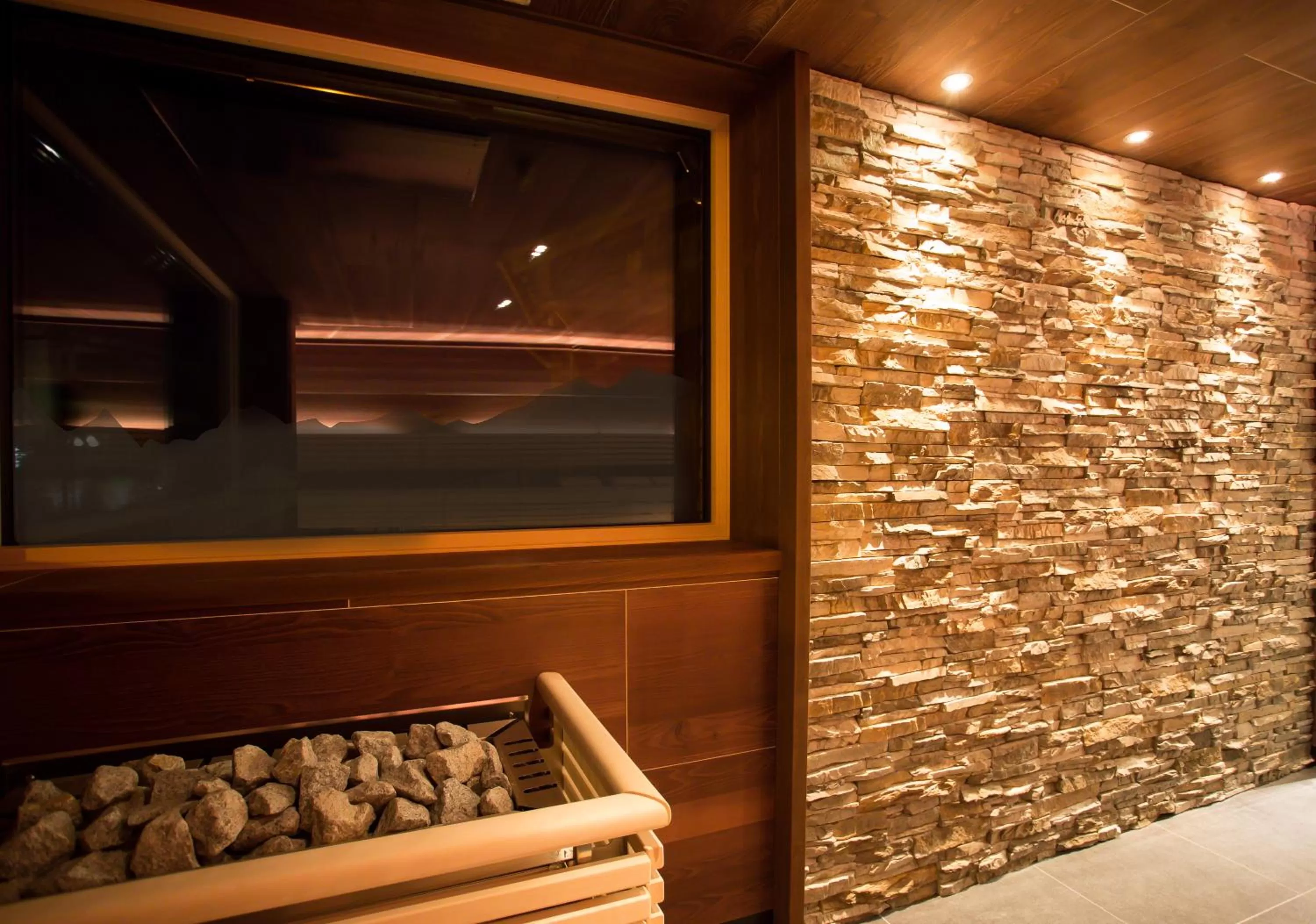 Sauna in Hotel Bergruh