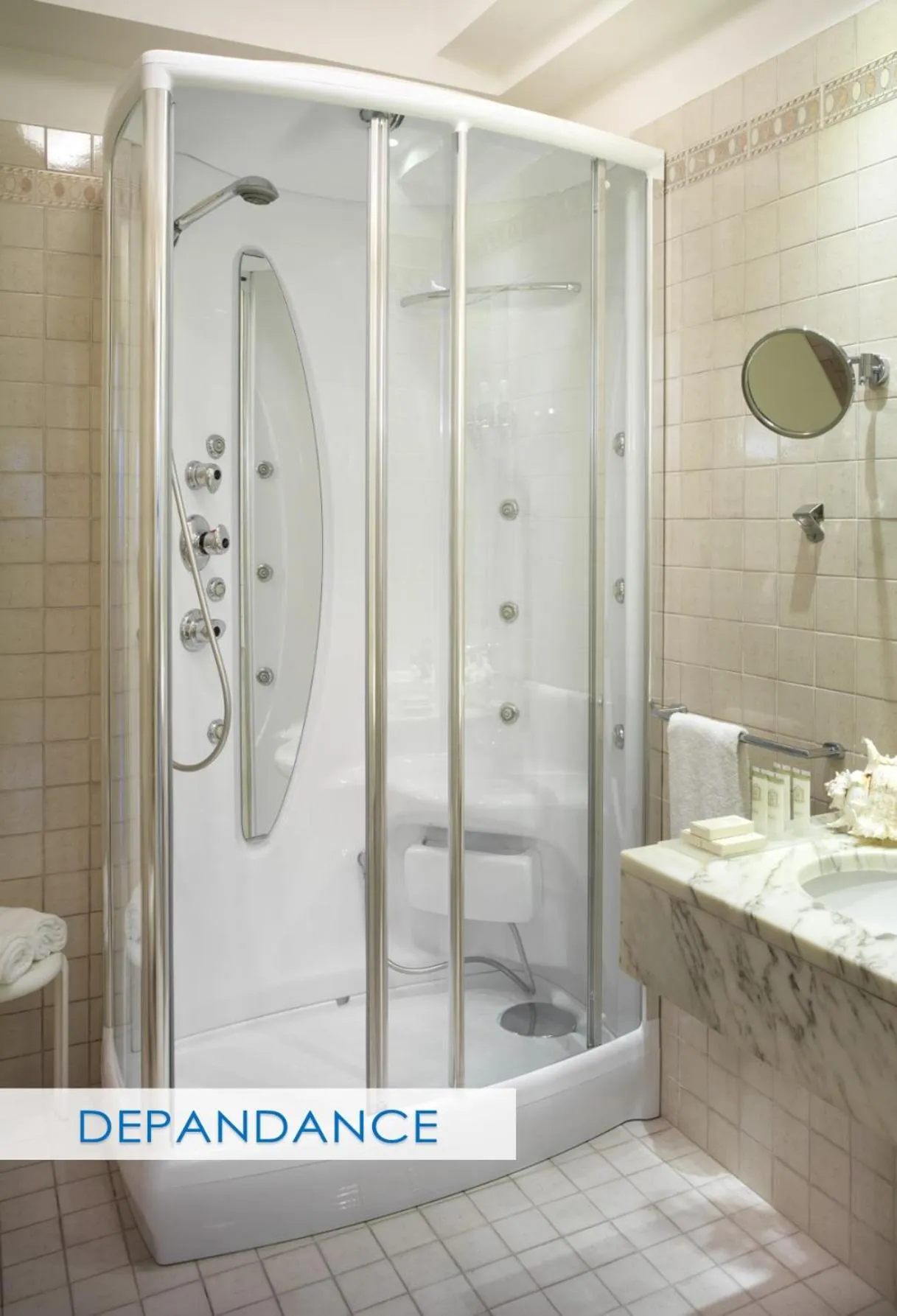 Shower in Hotel Feldberg